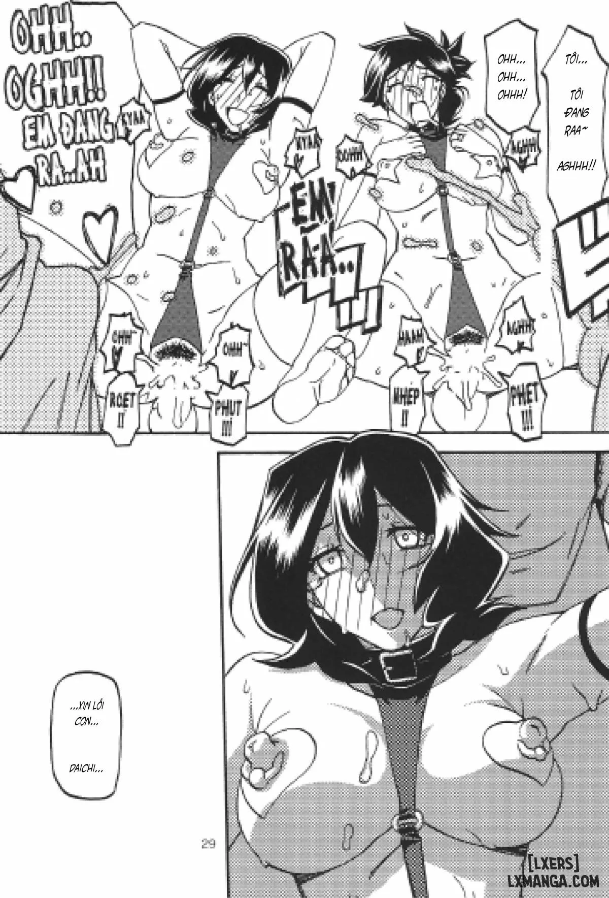 HentaiVN.net - Ảnh 28 - Saneishou Sayoko 3 [Sayoko’s Cage -Sayoko Saneisho 3-; Sayoko No Ori -Saneishou Sayoko3-] - Chapter 3 END