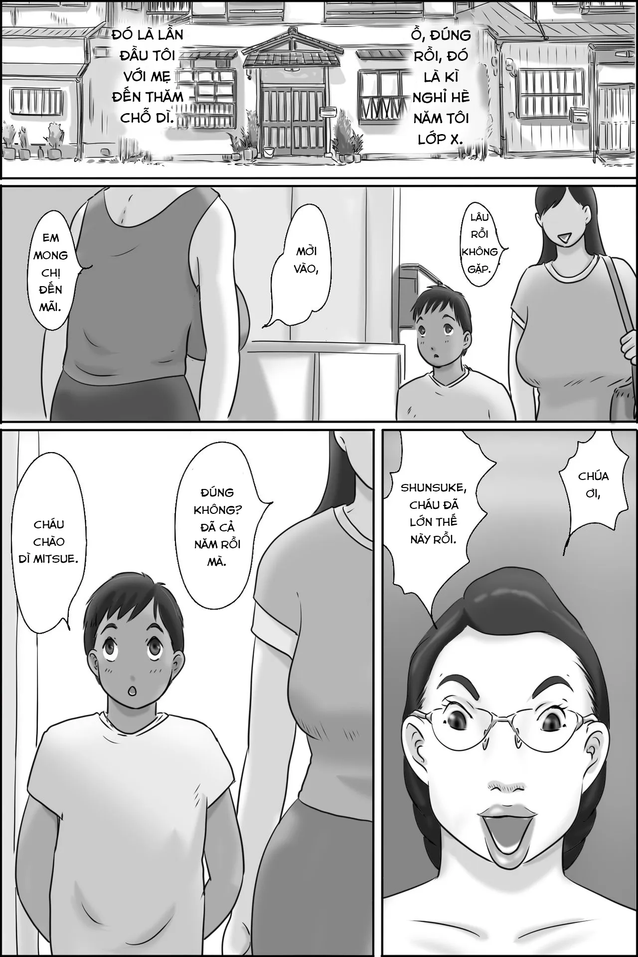 HentaiVN.net - Ảnh 3 - Zoku Shimura no Oba-chan [Aunt Shimura the Sequel] - Oneshot