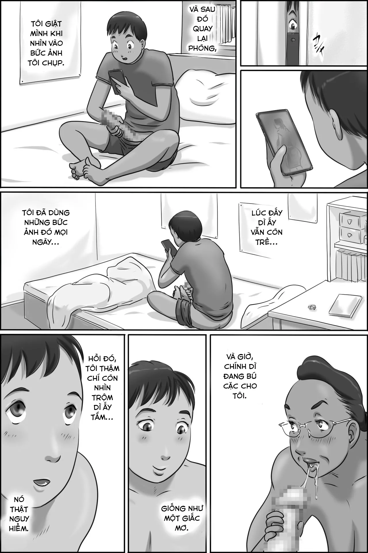 HentaiVN.net - Ảnh 8 - Zoku Shimura no Oba-chan [Aunt Shimura the Sequel] - Oneshot