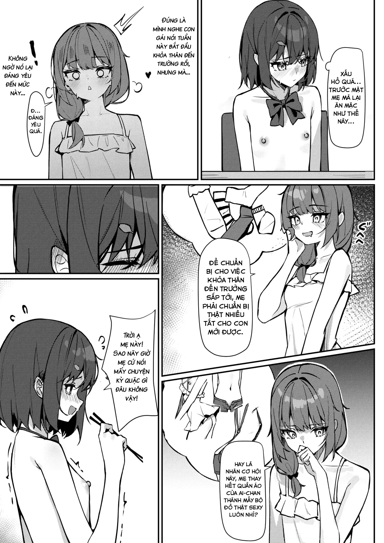 HentaiVN.net - Ảnh 11 - Starting Today, I'll be Going to School Naked - Chap 1