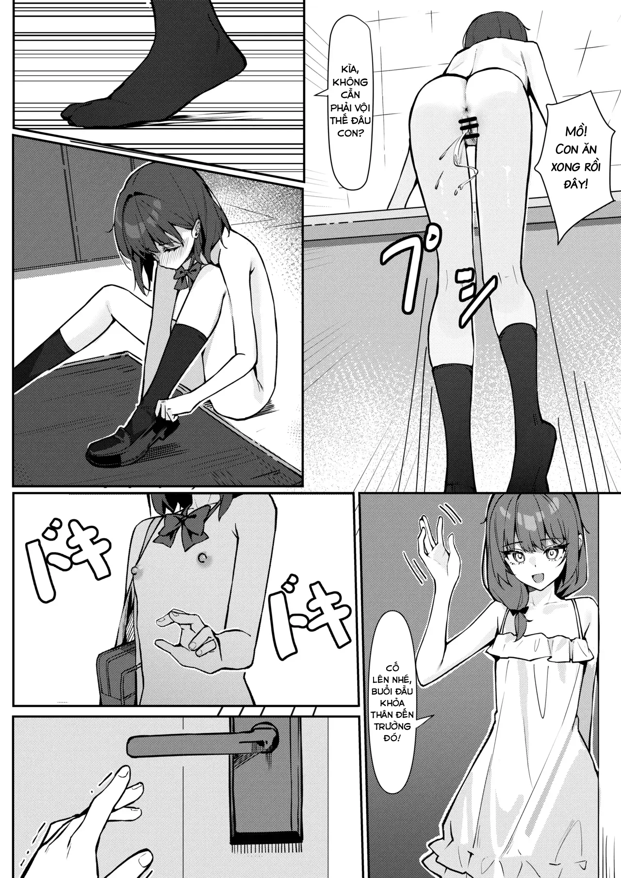 HentaiVN.net - Ảnh 12 - Starting Today, I'll be Going to School Naked - Chap 1