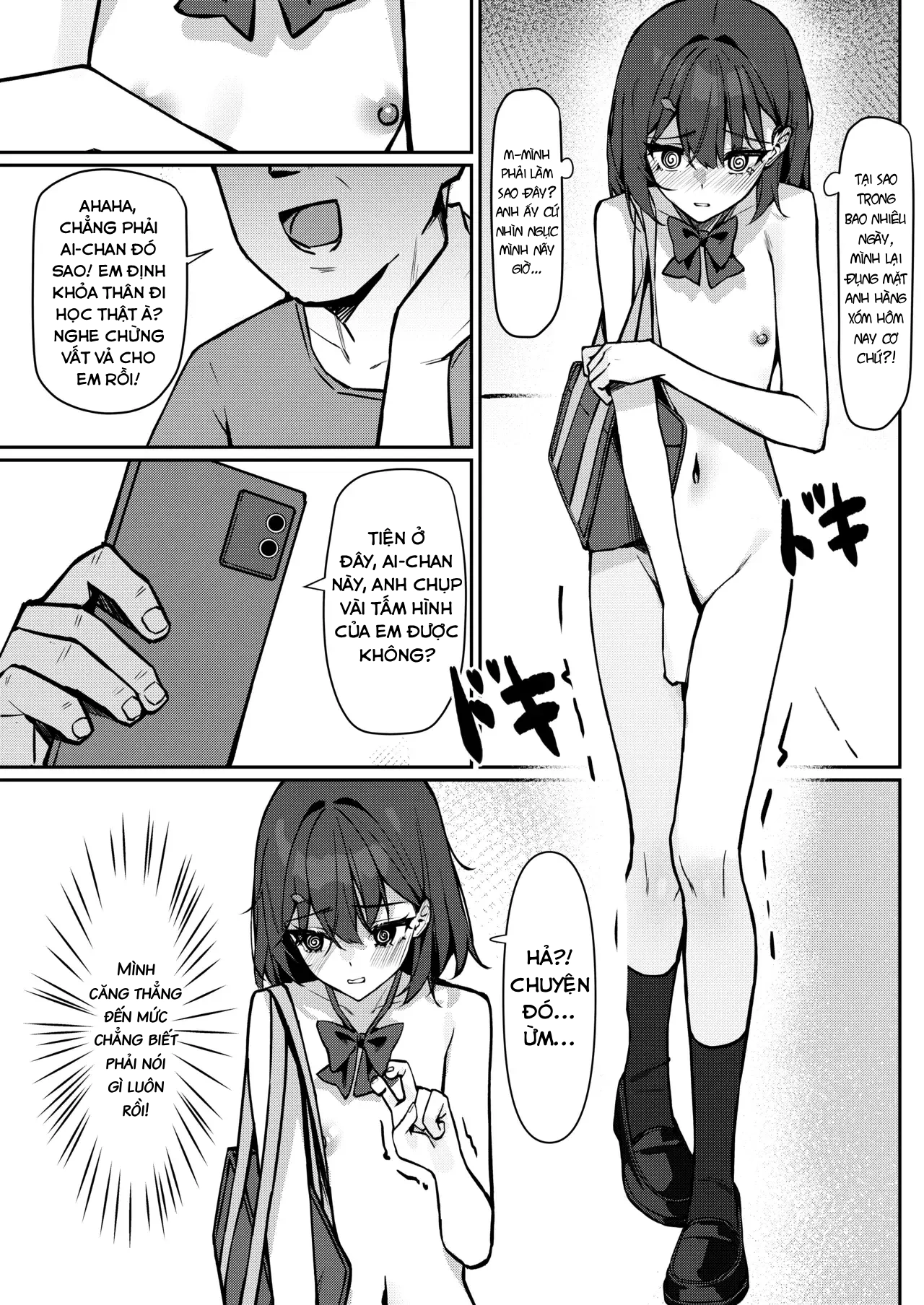HentaiVN.net - Ảnh 15 - Starting Today, I'll be Going to School Naked - Chap 1