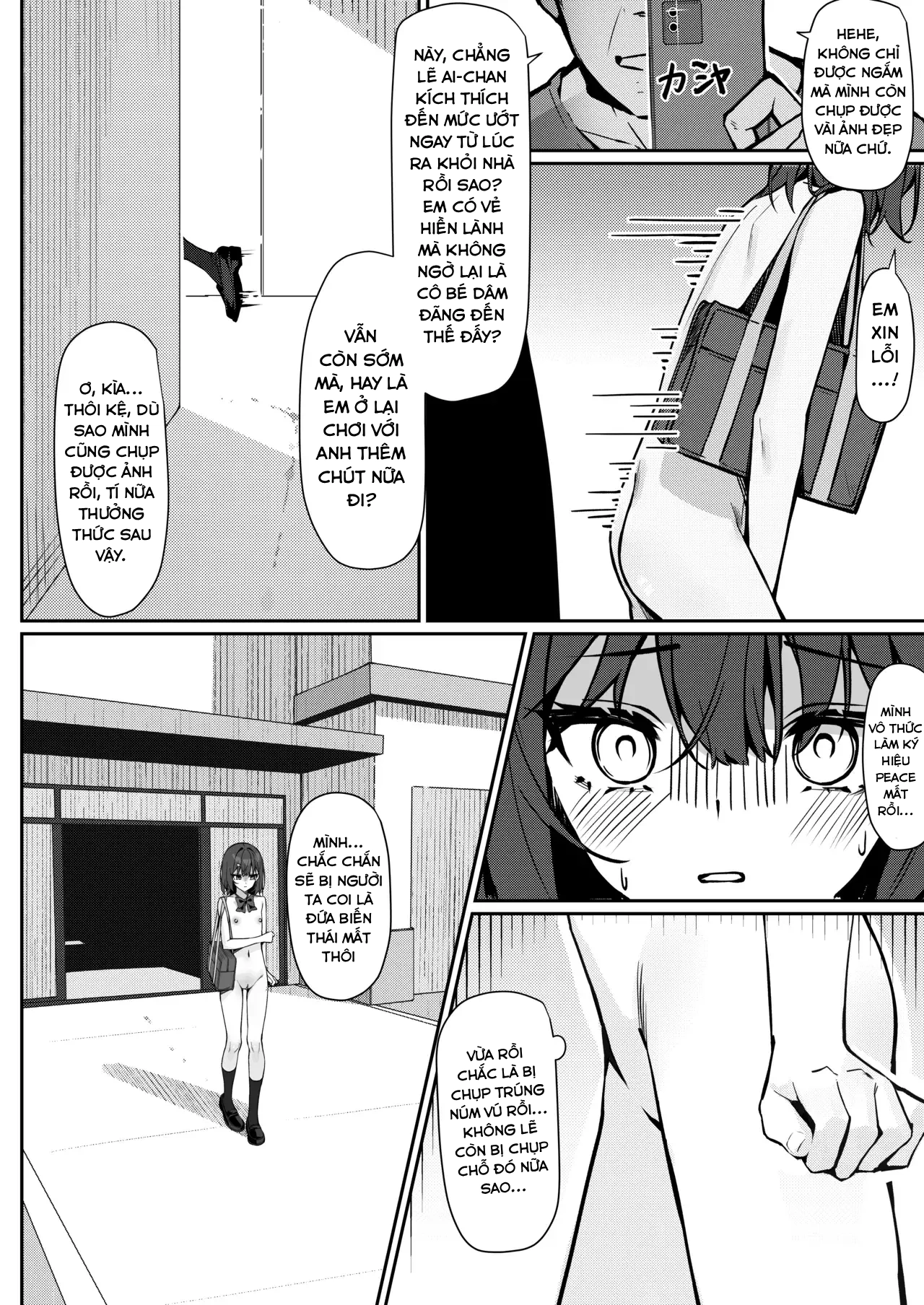 HentaiVN.net - Ảnh 16 - Starting Today, I'll be Going to School Naked - Chap 1