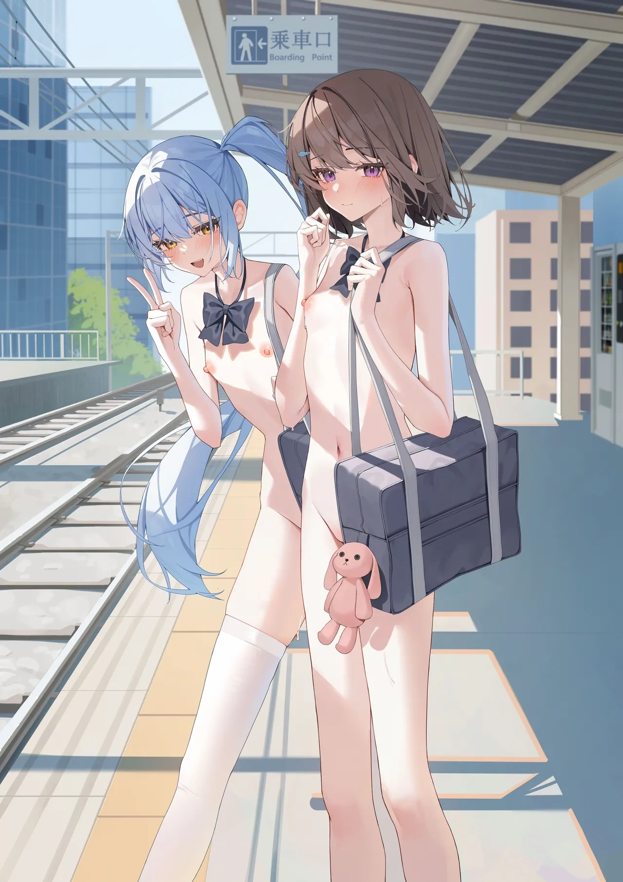 HentaiVN.net - Ảnh 3 - Starting Today, I'll be Going to School Naked - Chap 1