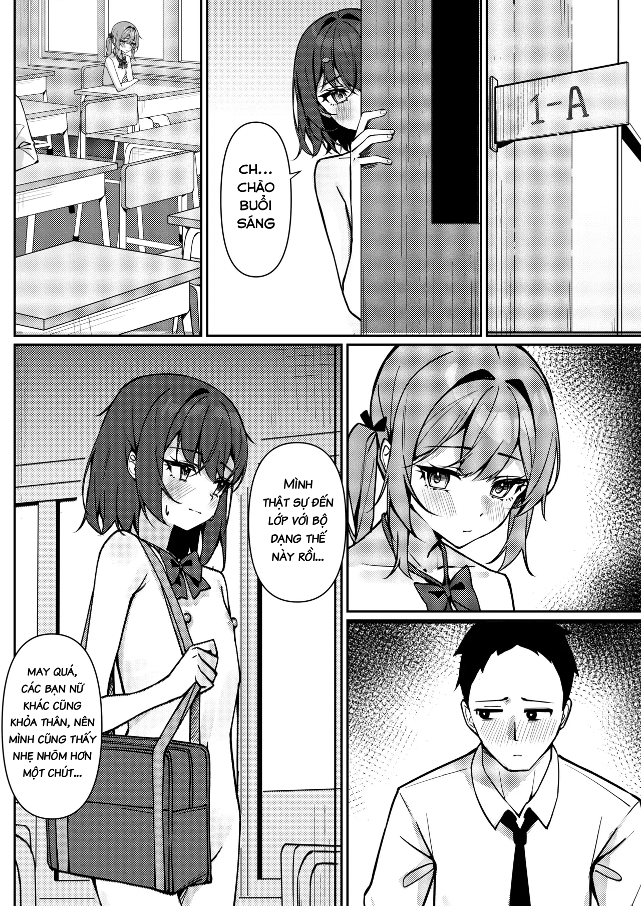 HentaiVN.net - Ảnh 26 - Starting Today, I'll be Going to School Naked - Chap 1