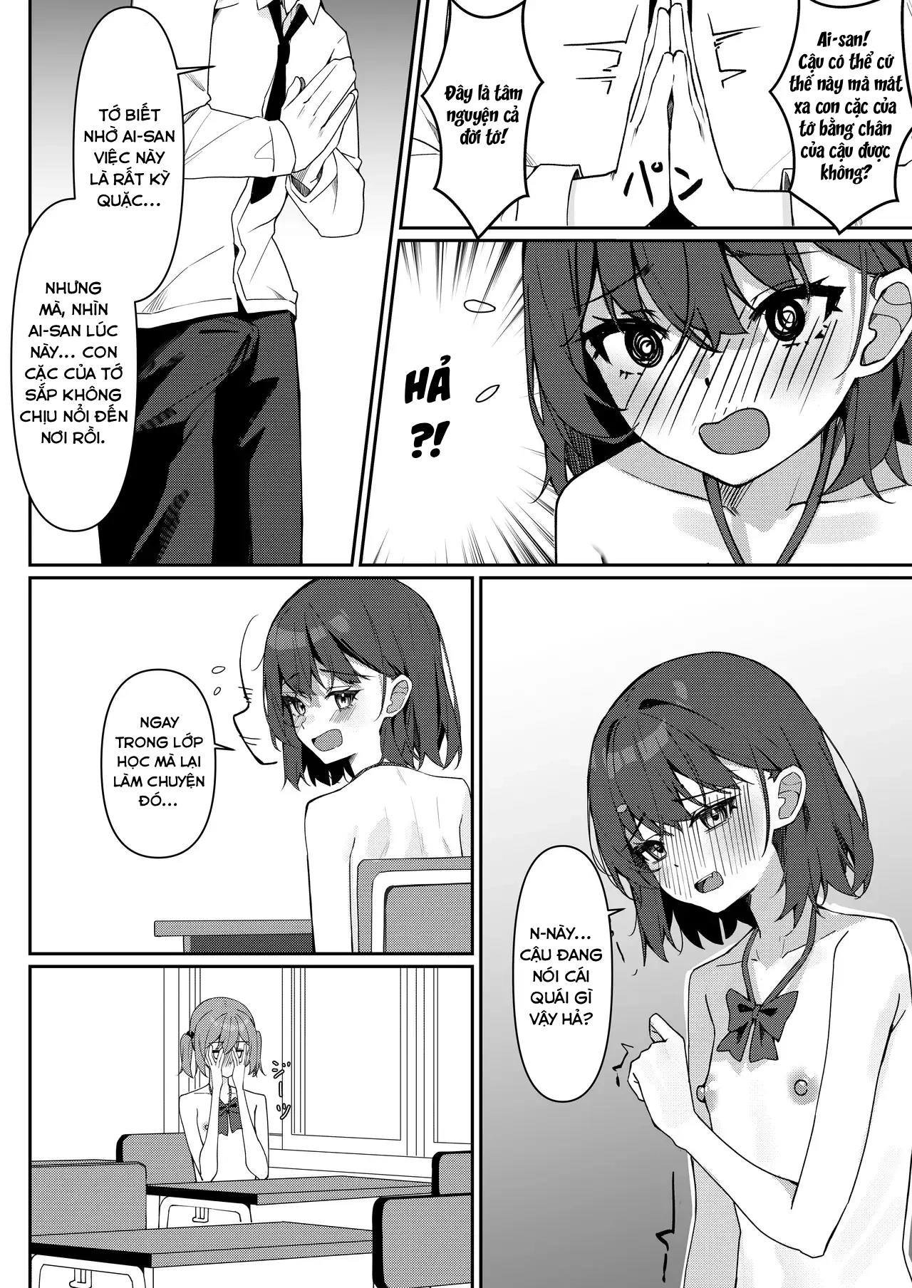 HentaiVN.net - Ảnh 30 - Starting Today, I'll be Going to School Naked - Chap 1