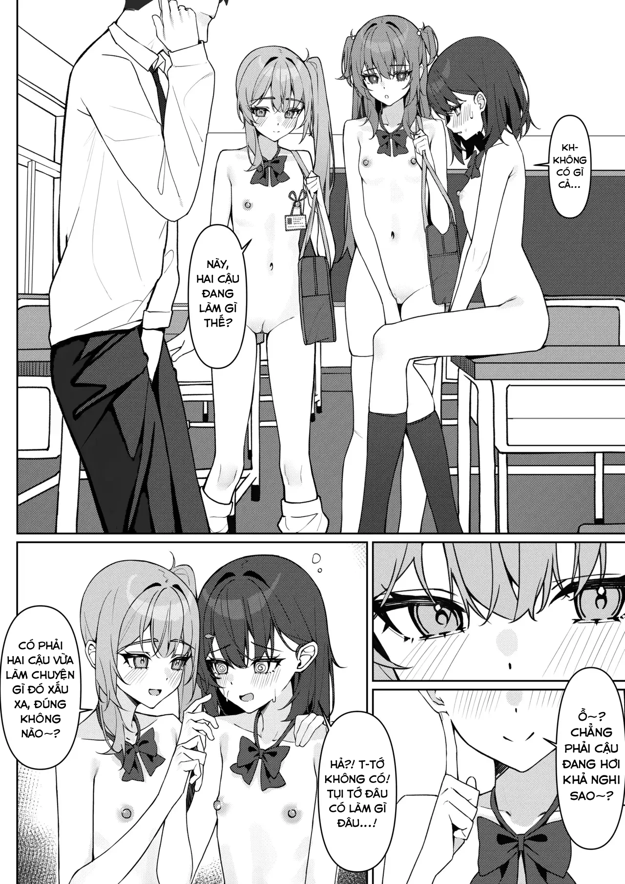 HentaiVN.net - Ảnh 38 - Starting Today, I'll be Going to School Naked - Chap 1