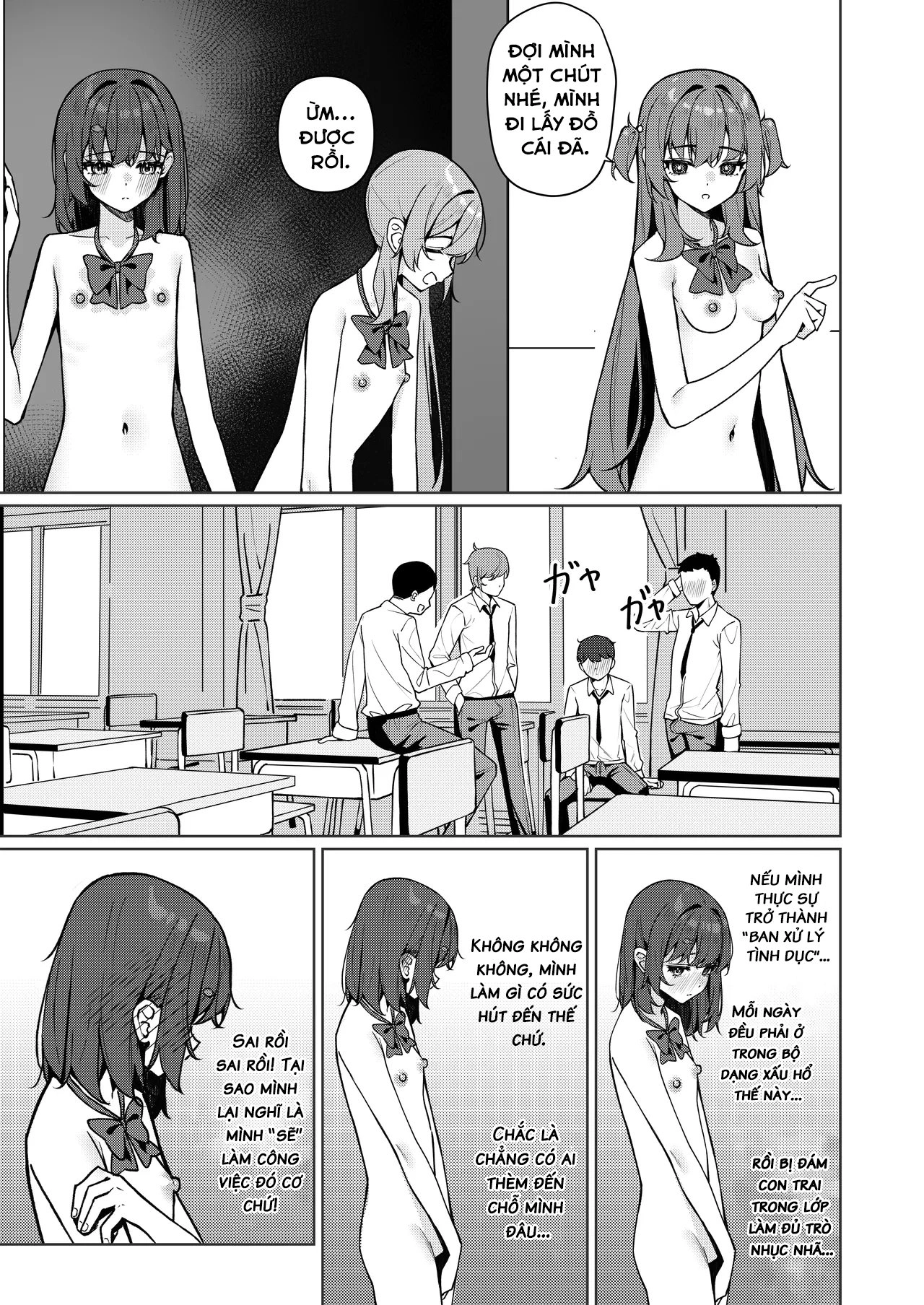 HentaiVN.net - Ảnh 15 - Starting Today, I'll be Going to School Naked - Chap 2