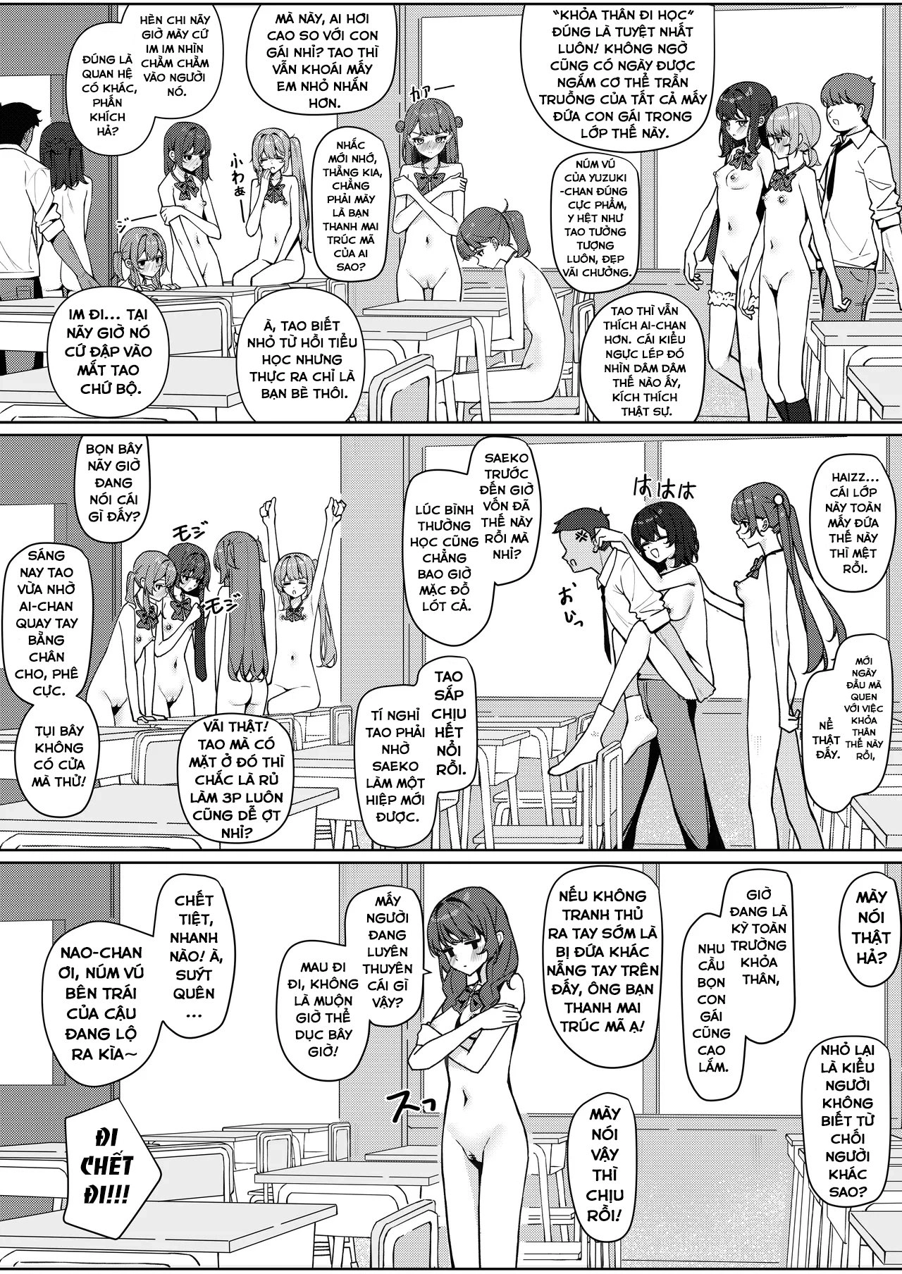 HentaiVN.net - Ảnh 16 - Starting Today, I'll be Going to School Naked - Chap 2