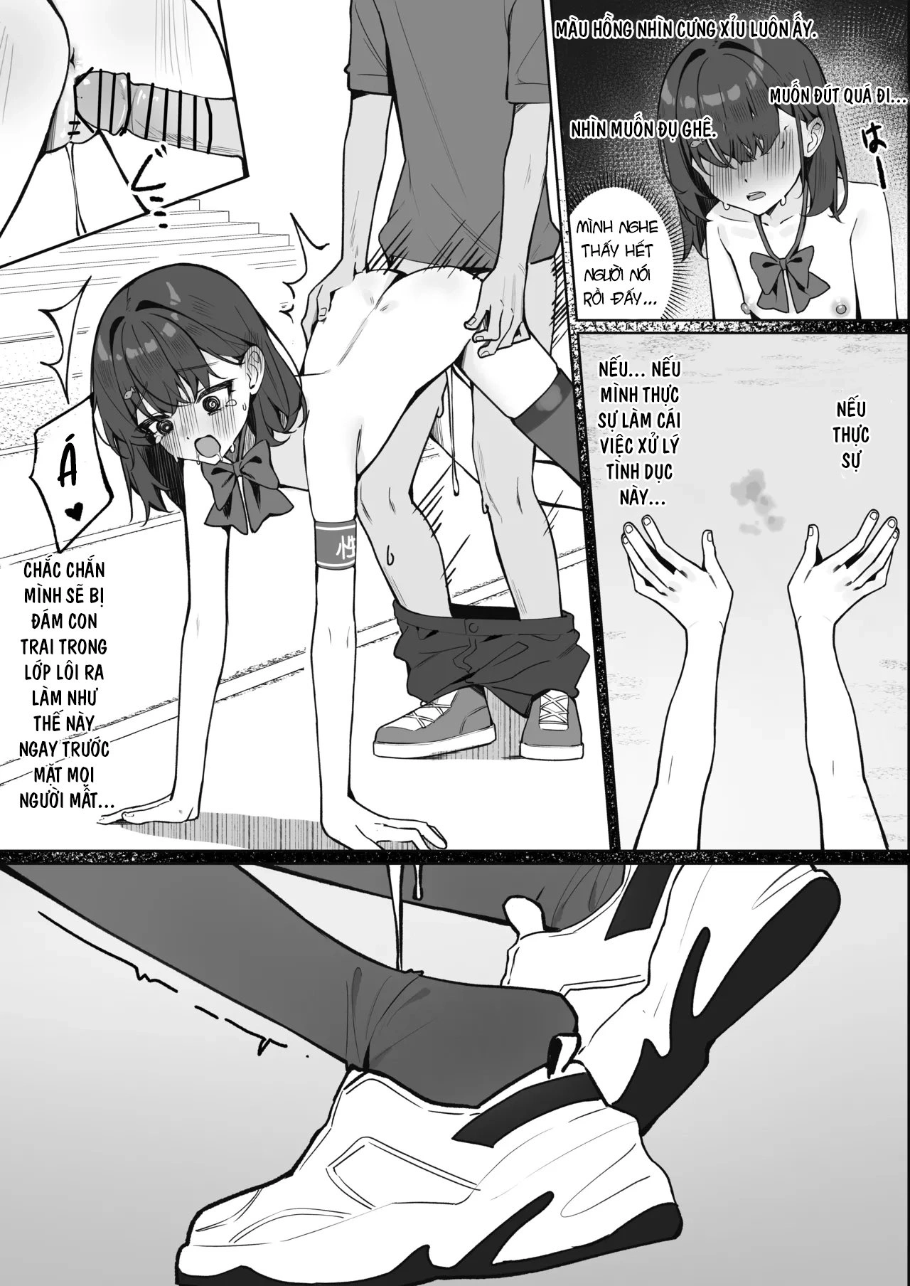 HentaiVN.net - Ảnh 25 - Starting Today, I'll be Going to School Naked - Chap 2