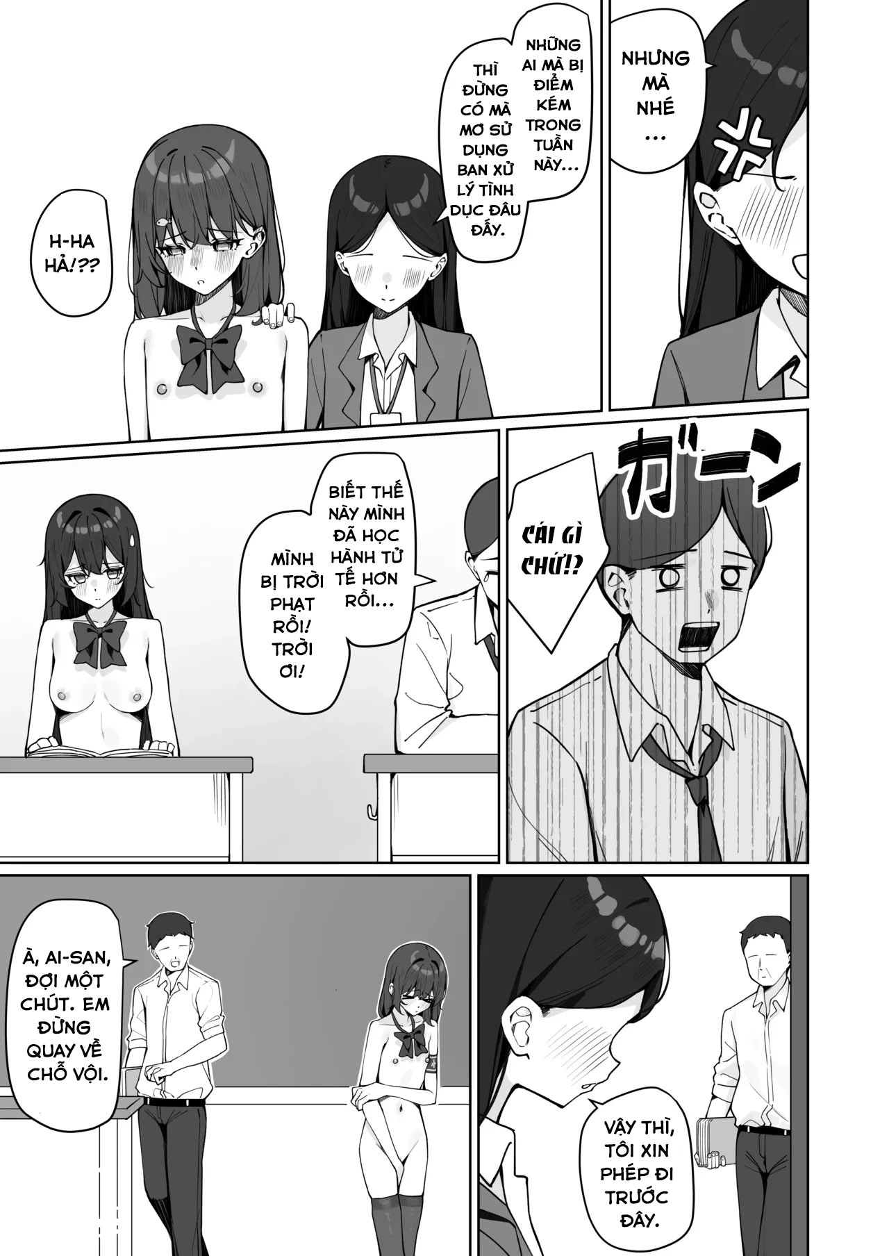 HentaiVN.net - Ảnh 33 - Starting Today, I'll be Going to School Naked - Chap 2
