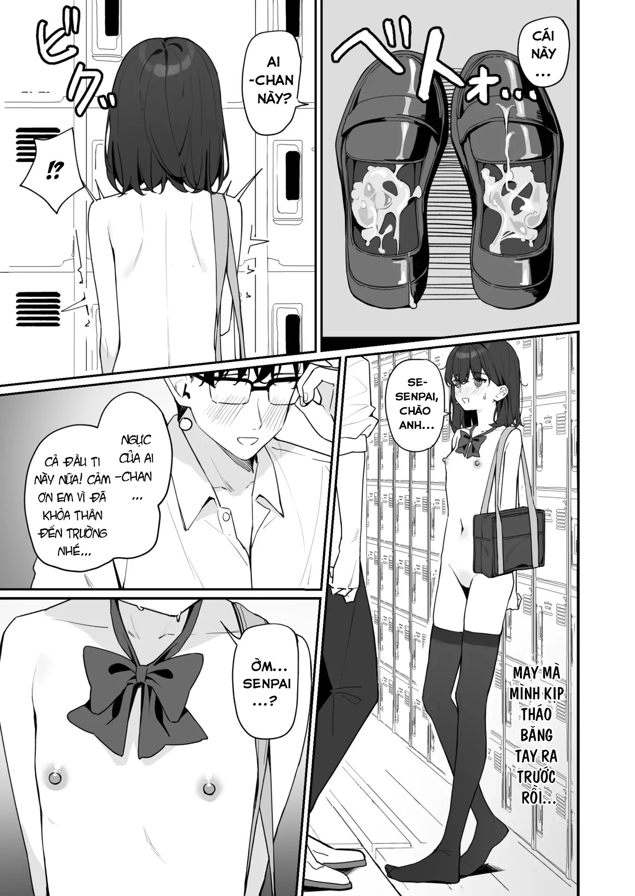 HentaiVN.net - Ảnh 53 - Starting Today, I'll be Going to School Naked - Chap 2