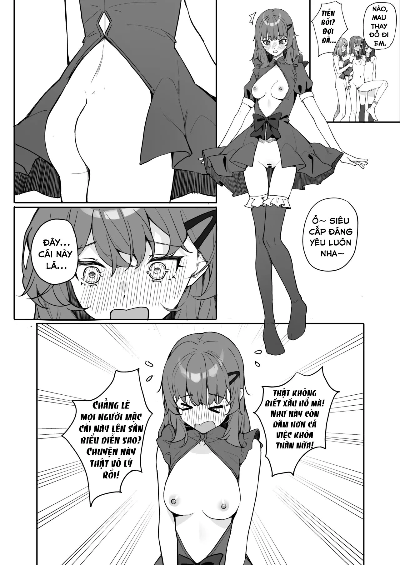 HentaiVN.net - Ảnh 57 - Starting Today, I'll be Going to School Naked - Chap 2
