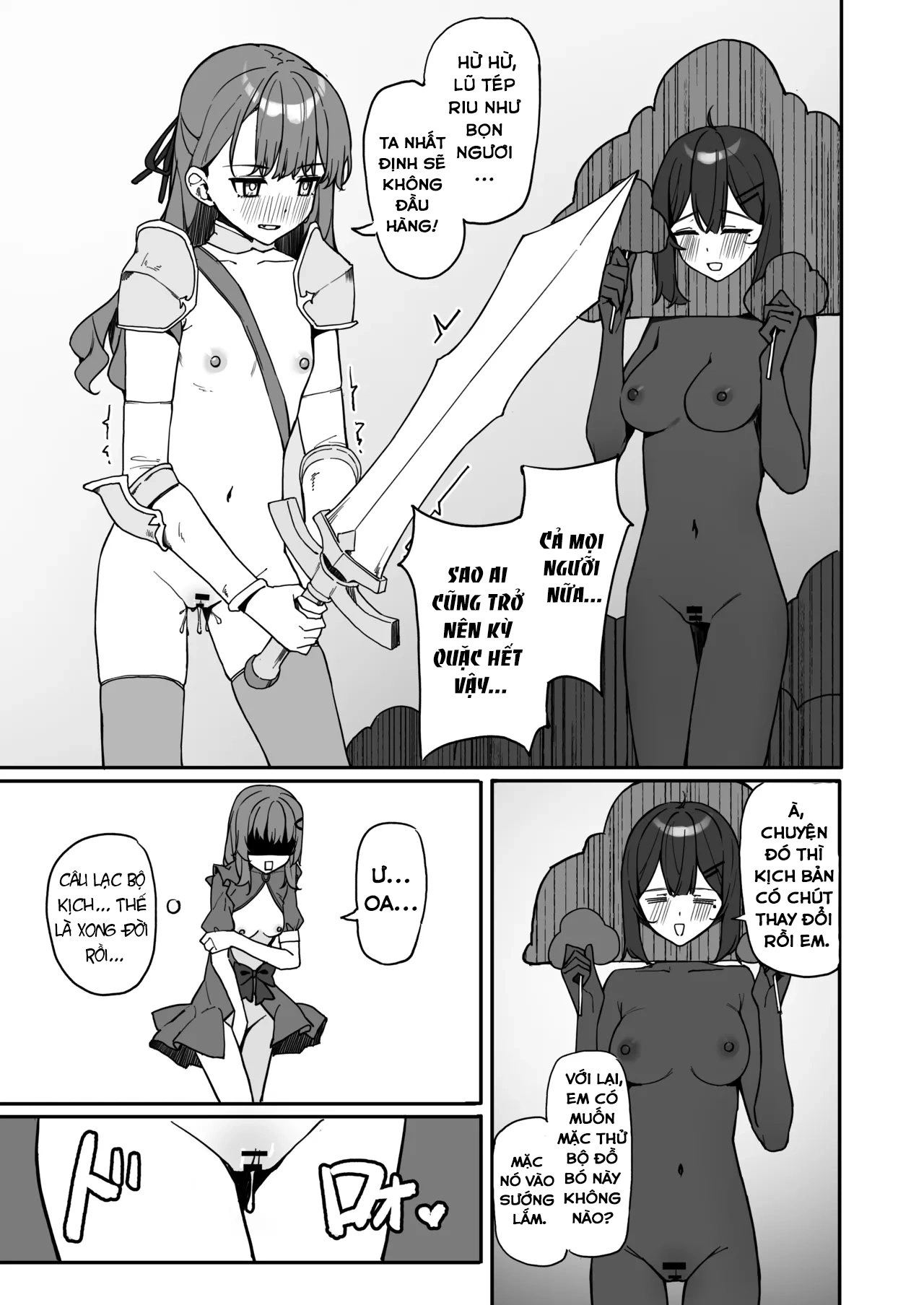 HentaiVN.net - Ảnh 58 - Starting Today, I'll be Going to School Naked - Chap 2