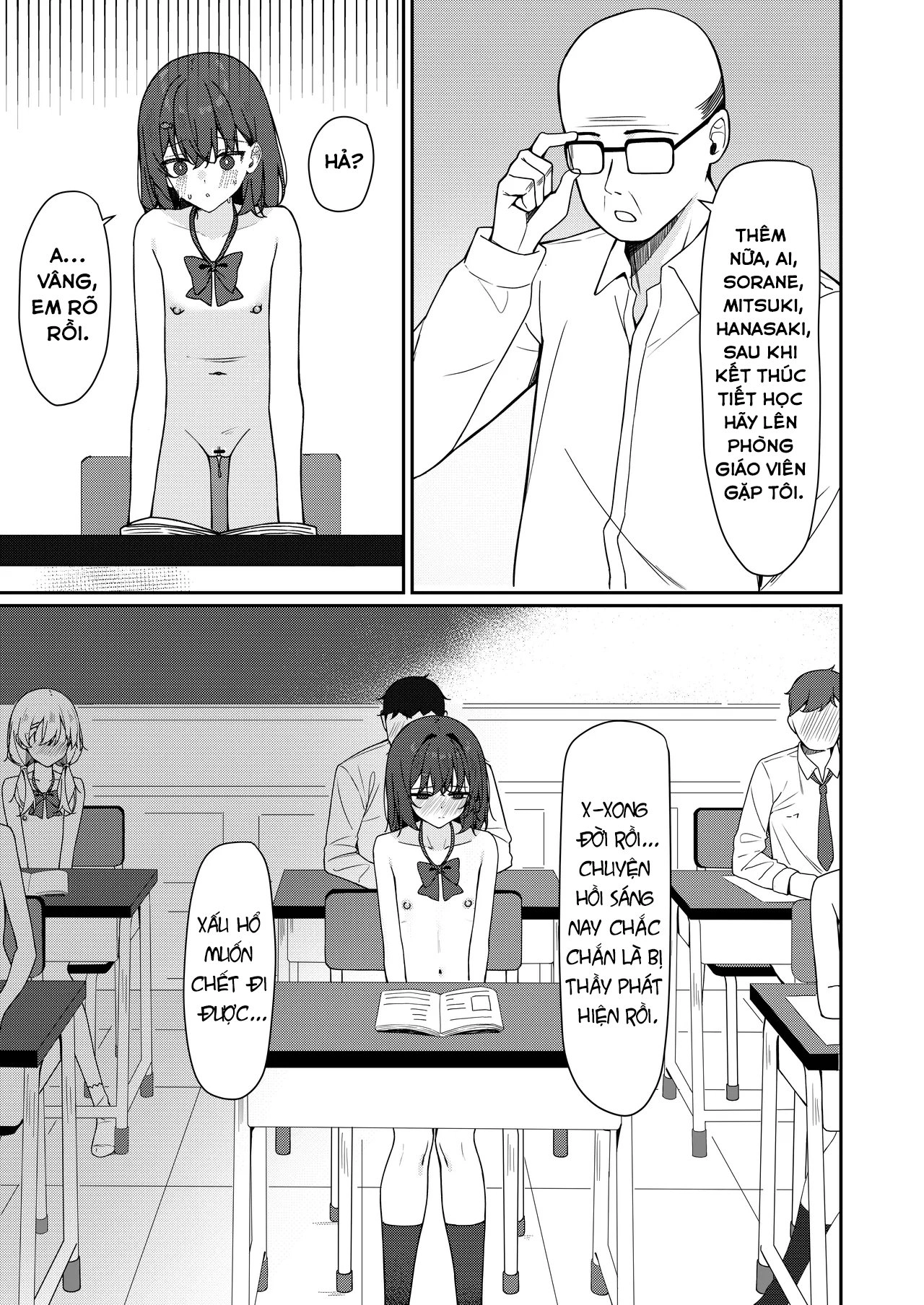 HentaiVN.net - Ảnh 7 - Starting Today, I'll be Going to School Naked - Chap 2