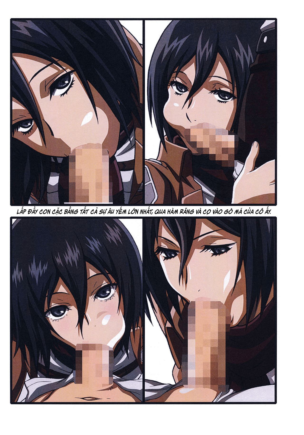 HentaiVN.net - Ảnh 4 - Huấn Luyện Mikasa - Đôi lời của tác giả
