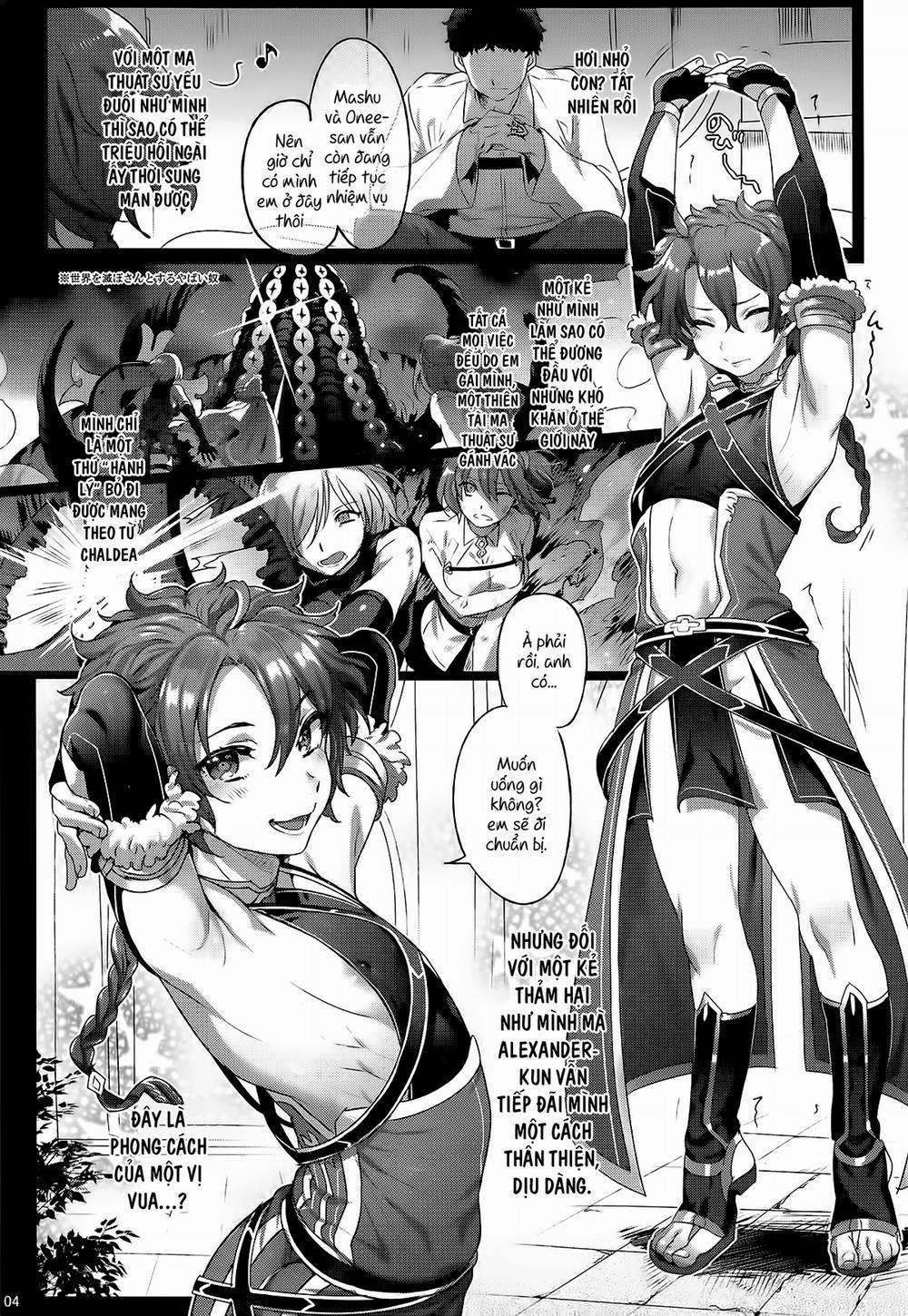 HentaiVN.net - Ảnh 4 - Fate/DTorder course:Alexander (Fate/Grand Order) [Fate／DT♂rder course：Alexander] - Oneshot