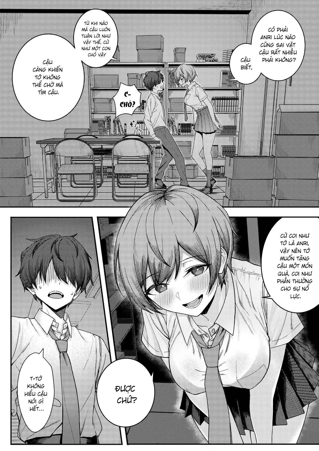 HentaiVN.net - Ảnh 8 - Tôi bị bạn thời thơ ấu bắt nạt. Tôi đụ bạn cô ấy! [My Childhood Friend Bullies Me, But I Fuck Her Friends Behind Her Back] - Chap 1.1