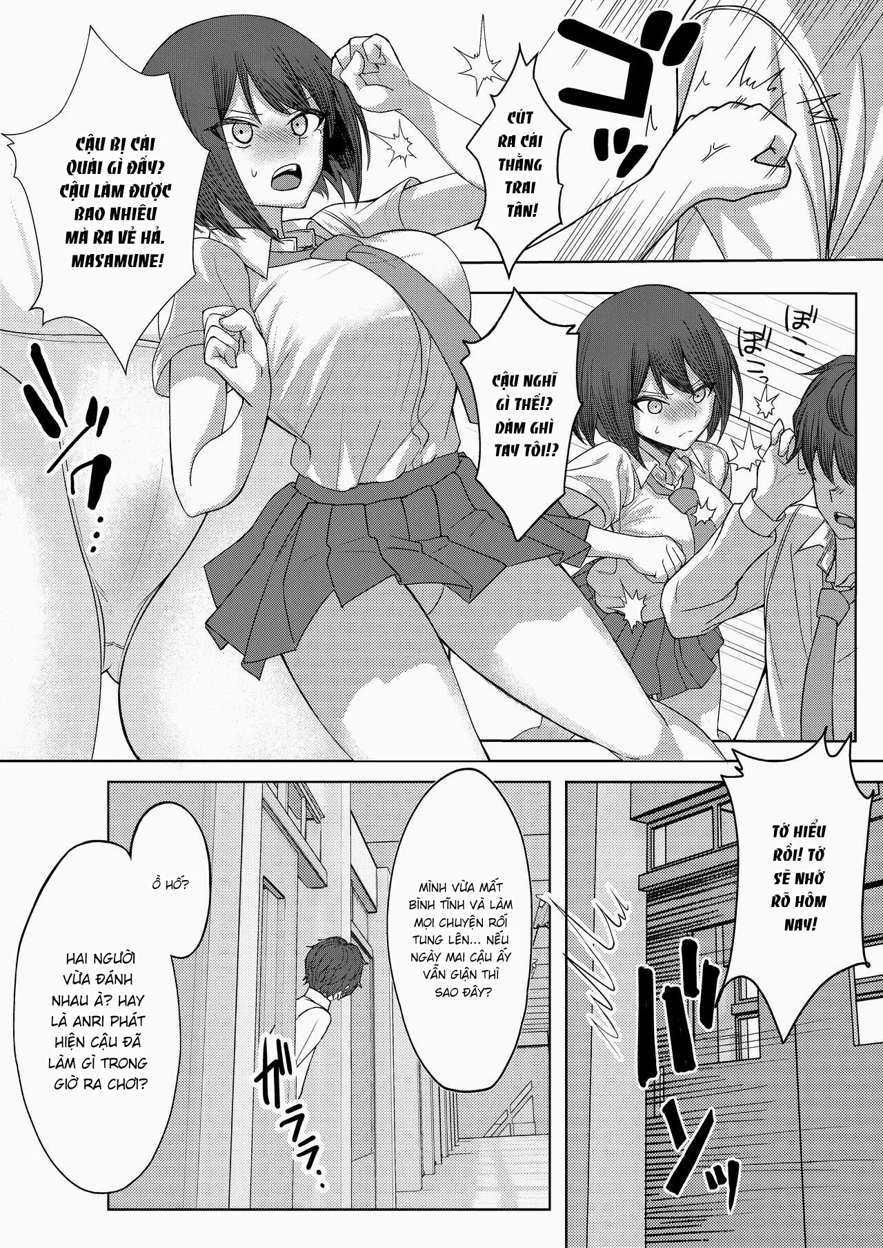 HentaiVN.net - Ảnh 5 - Tôi bị bạn thời thơ ấu bắt nạt. Tôi đụ bạn cô ấy! [My Childhood Friend Bullies Me, But I Fuck Her Friends Behind Her Back] - Chap 1.2