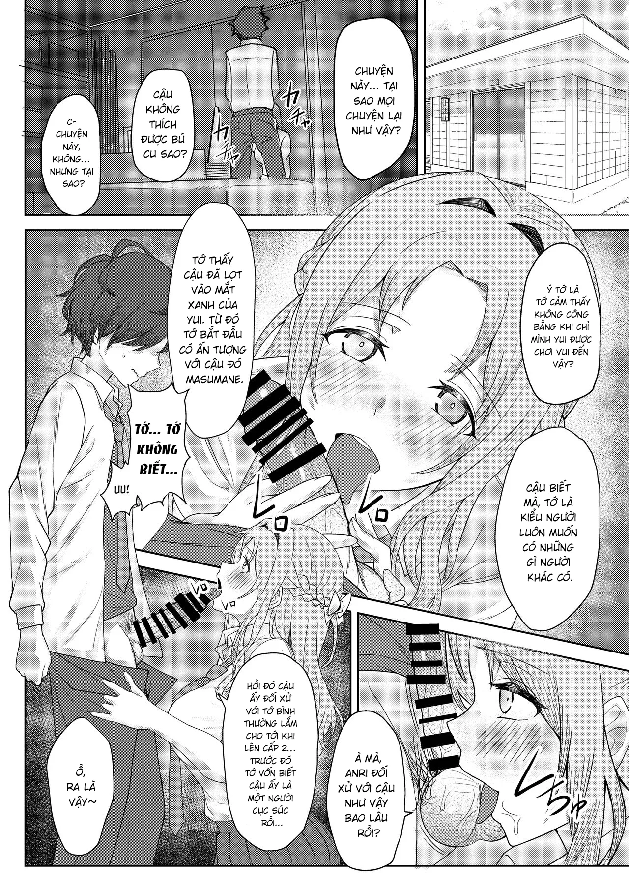 HentaiVN.net - Ảnh 7 - Tôi bị bạn thời thơ ấu bắt nạt. Tôi đụ bạn cô ấy! [My Childhood Friend Bullies Me, But I Fuck Her Friends Behind Her Back] - Chap 1.2