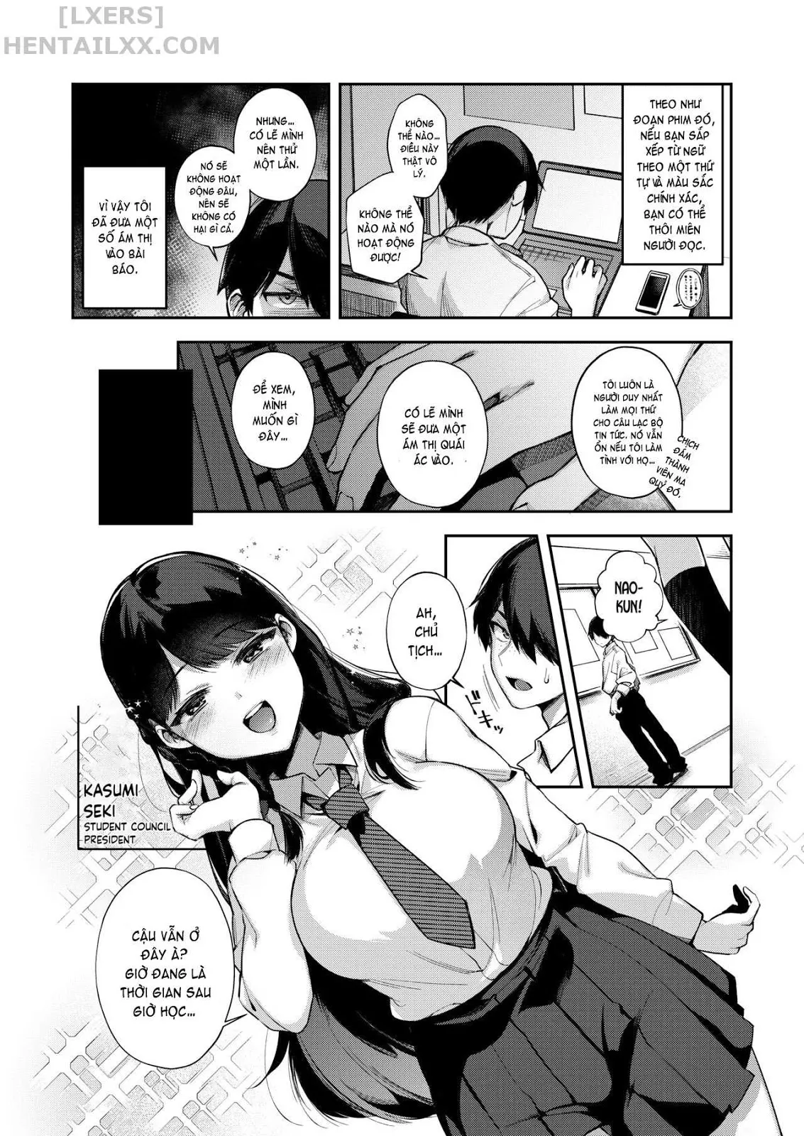HentaiVN.net - Ảnh 7 - Saimin Shinbun [催眠新聞] - Chap 1