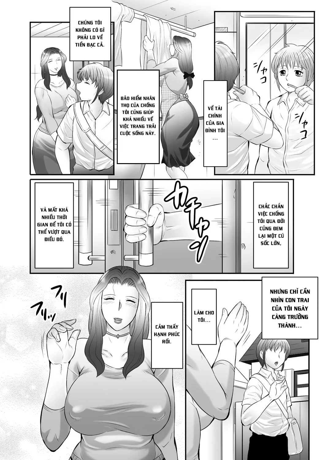 HentaiVN.net - Ảnh 9 - Boshi no Susume [The advice of the mother and child] - Chap 1