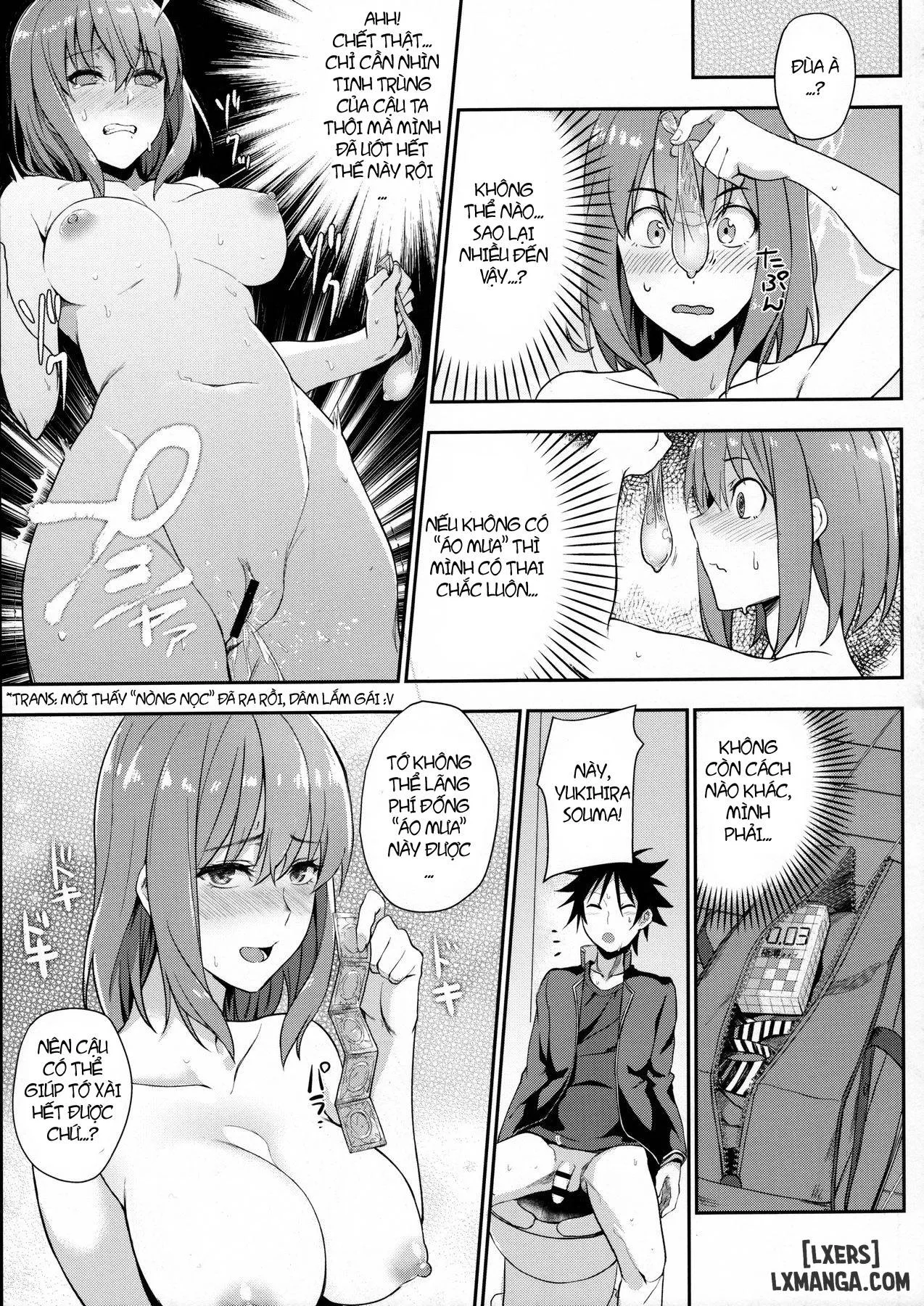 HentaiVN.net - Ảnh 11 - Secret Recipe 3 (Shokugeki no Soma) [Secret Recipe 3-Shiname] - Oneshot