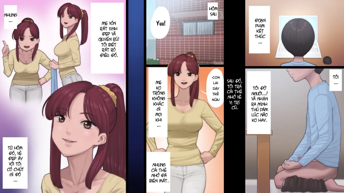 HentaiVN.net - Ảnh 13 - Haha wa Kayoi Seidorei [My Mom The Sex Slave] - Oneshot - Có che