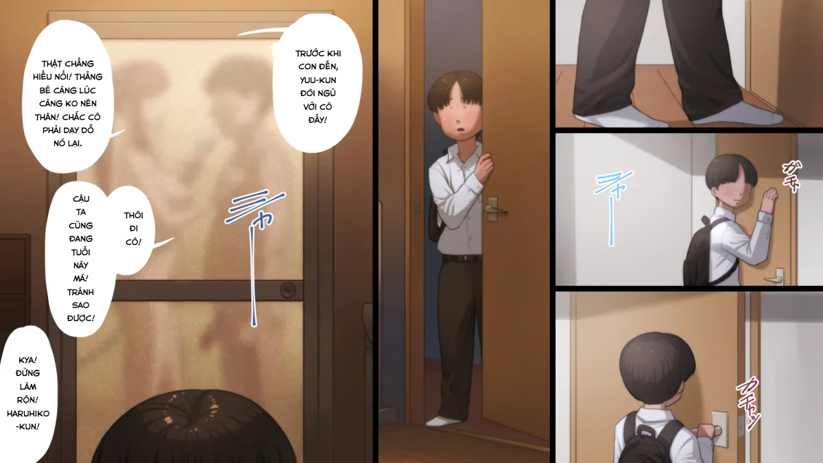 HentaiVN.net - Ảnh 36 - Haha wa Kayoi Seidorei [My Mom The Sex Slave] - Oneshot - Có che