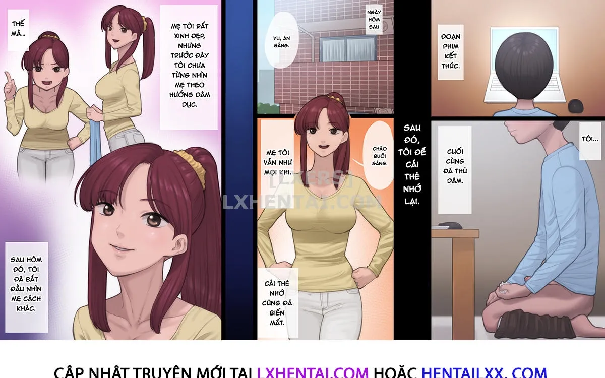 HentaiVN.net - Ảnh 13 - Haha wa Kayoi Seidorei [My Mom The Sex Slave] - Oneshot - Không che