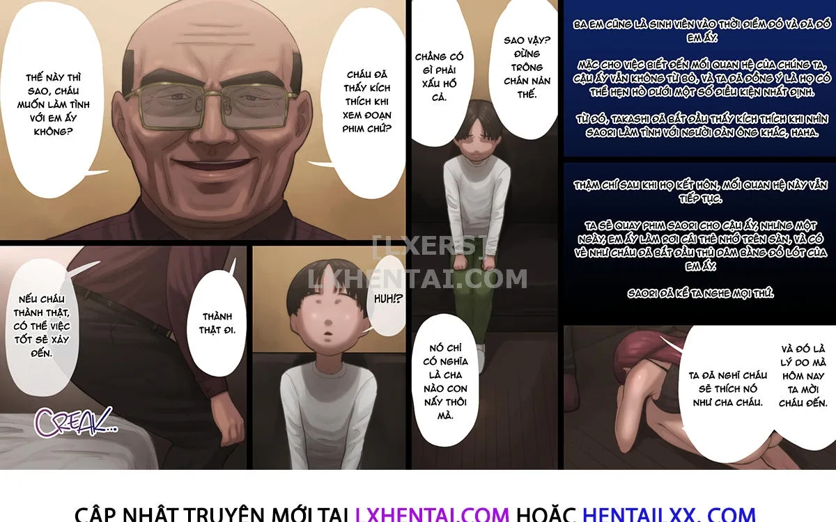 HentaiVN.net - Ảnh 19 - Haha wa Kayoi Seidorei [My Mom The Sex Slave] - Oneshot - Không che