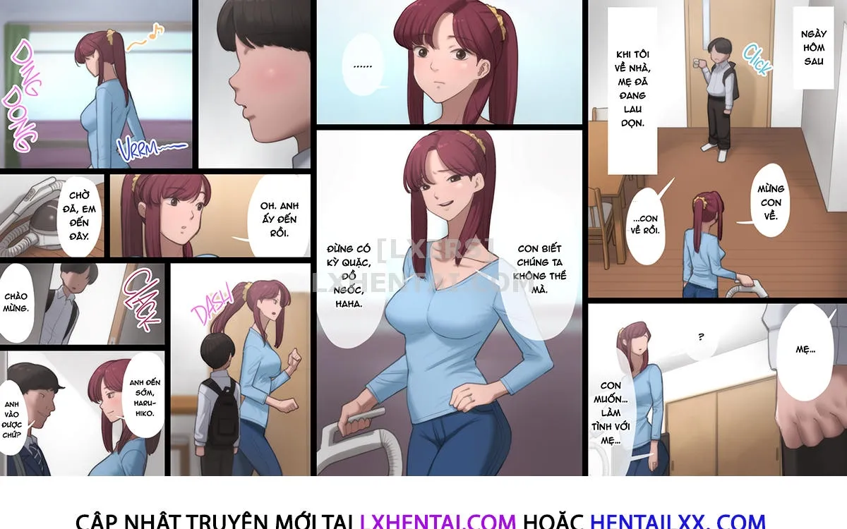 HentaiVN.net - Ảnh 33 - Haha wa Kayoi Seidorei [My Mom The Sex Slave] - Oneshot - Không che