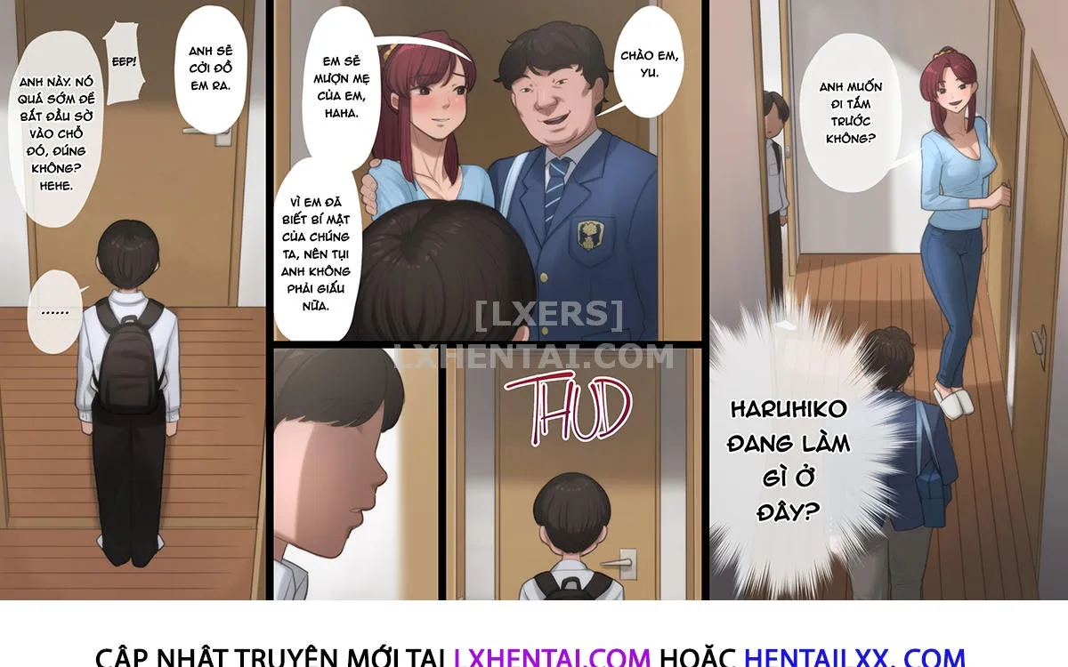 HentaiVN.net - Ảnh 34 - Haha wa Kayoi Seidorei [My Mom The Sex Slave] - Oneshot - Không che