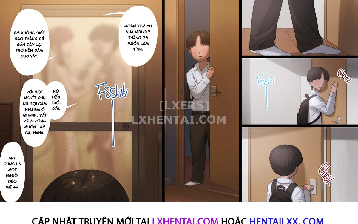 HentaiVN.net - Ảnh 35 - Haha wa Kayoi Seidorei [My Mom The Sex Slave] - Oneshot - Không che