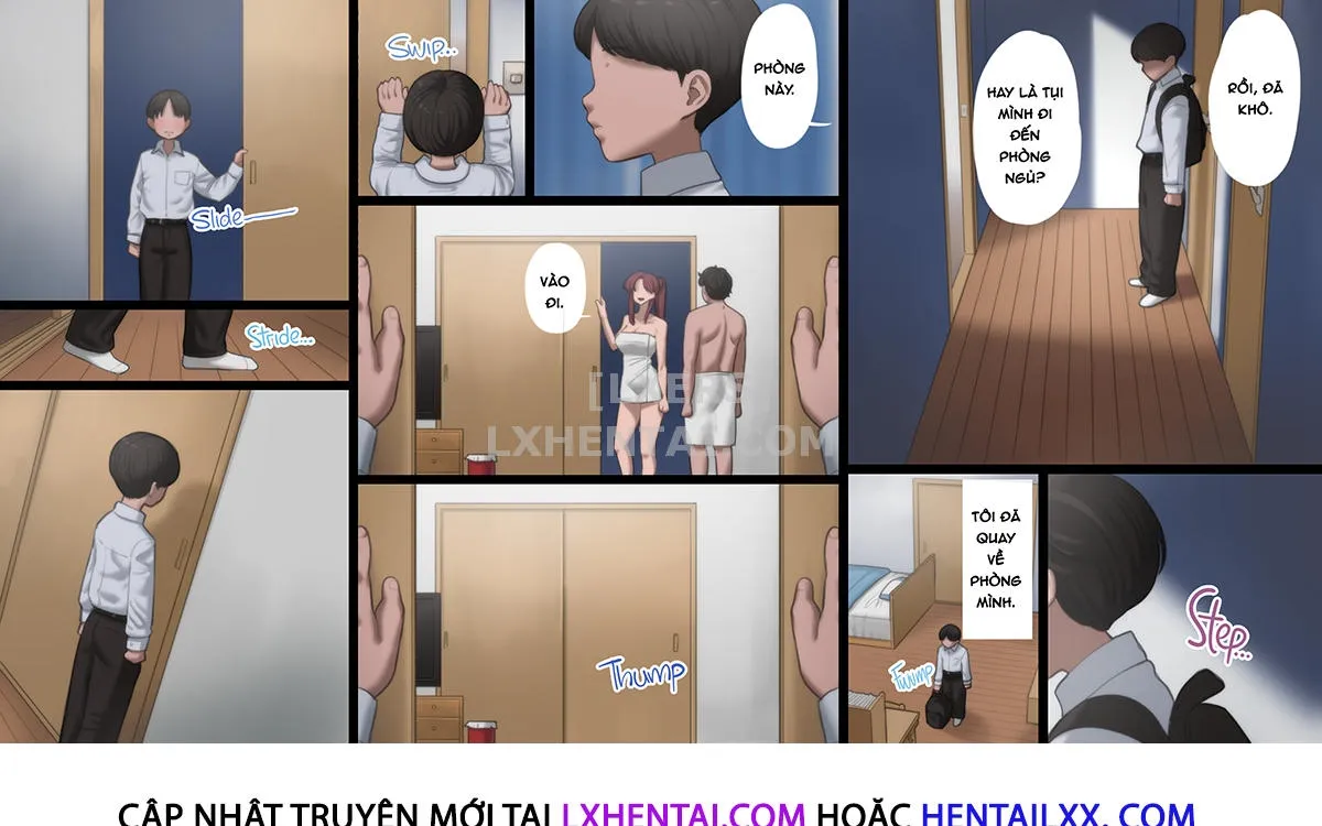 HentaiVN.net - Ảnh 40 - Haha wa Kayoi Seidorei [My Mom The Sex Slave] - Oneshot - Không che