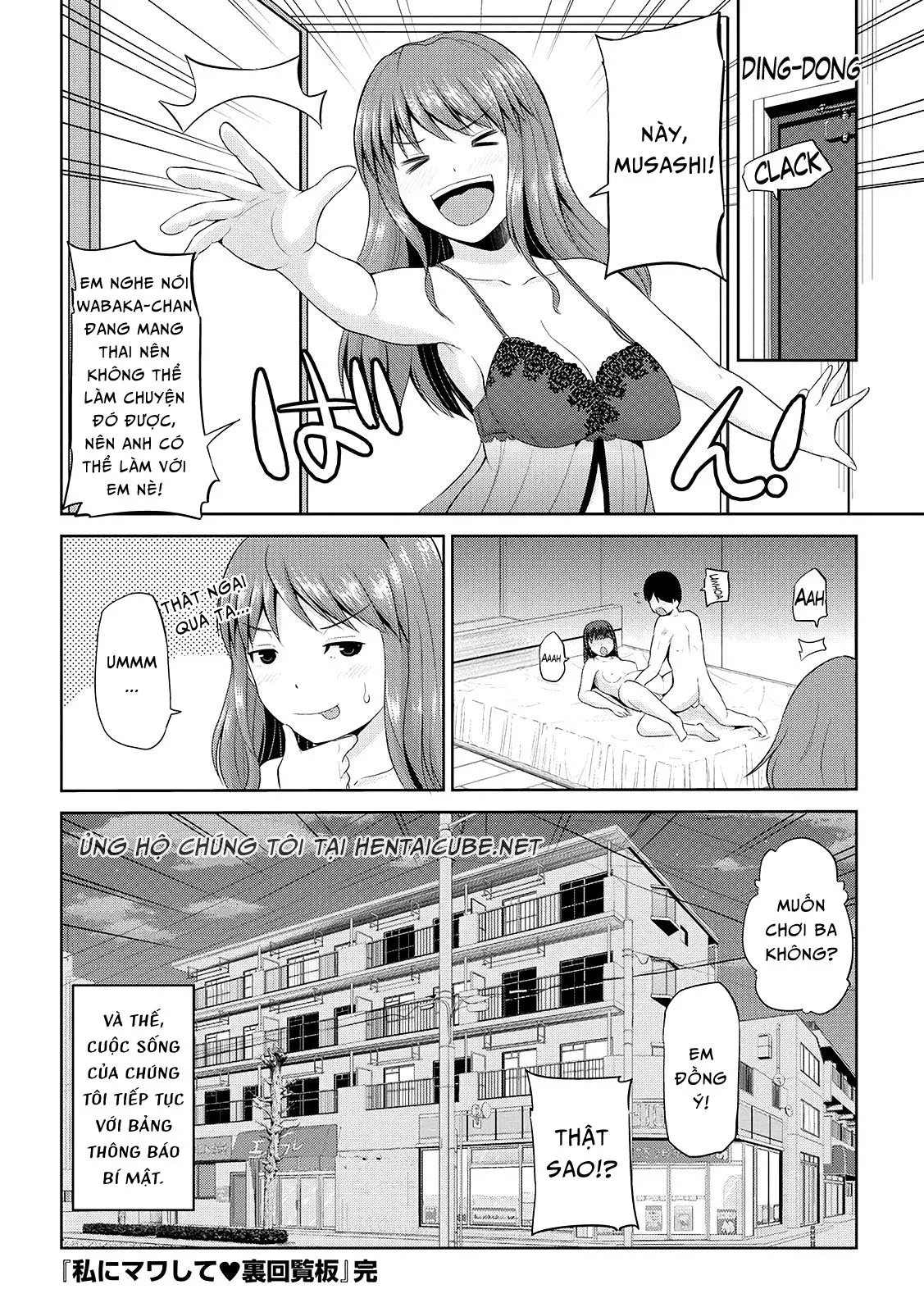 HentaiVN.net - Ảnh 18 - Watashi ni Mawashite Ura-Kairanban [Watashi ni Mawashite Ura Kairanban] - Chap 10 [End]