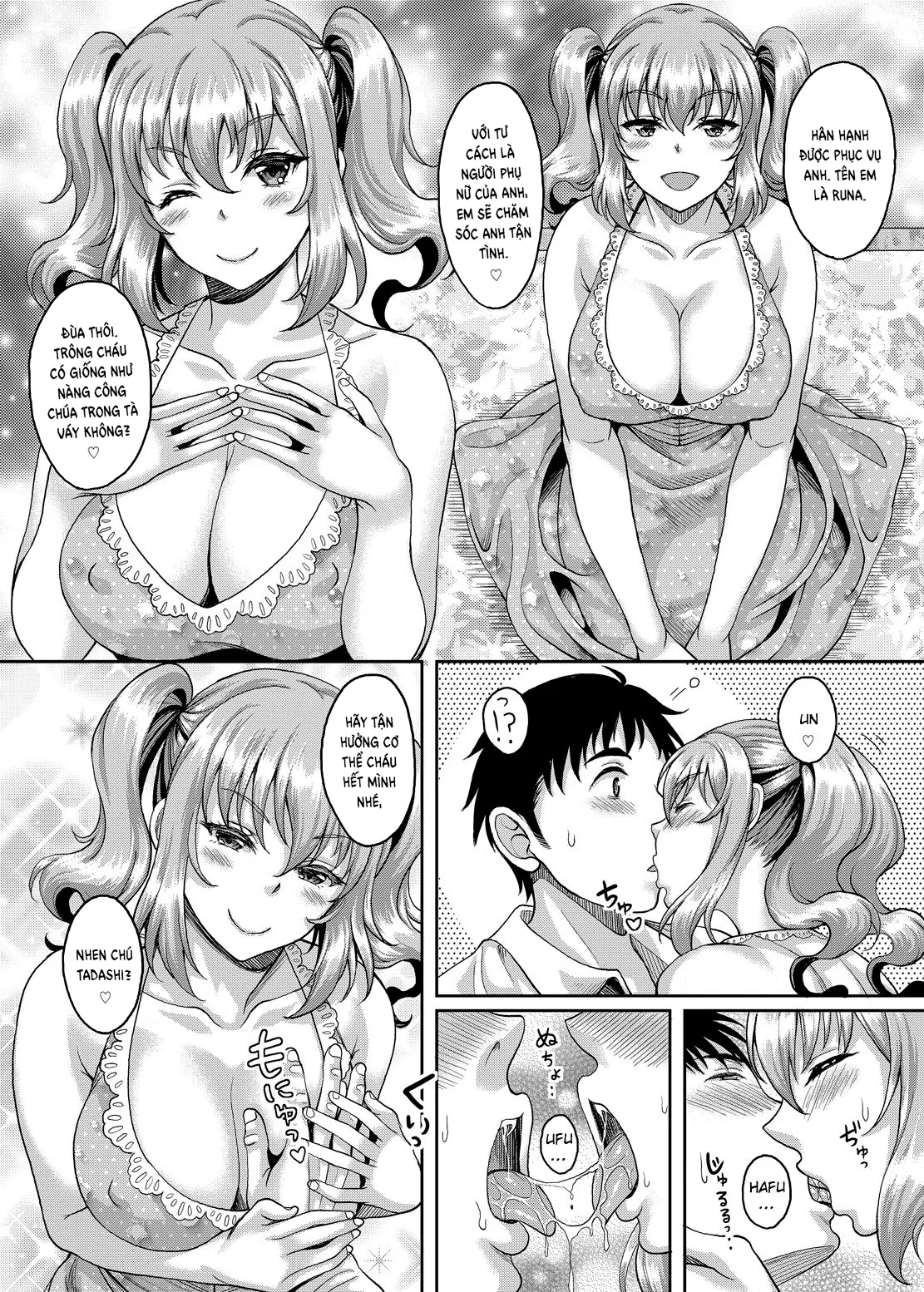 HentaiVN.net - Ảnh 9 - Những đứa cháu JK đều ngực to như này sao? [Loli-gao Kyonyuu JK no Meikko ga Iru Fuuzoku ga Arutte Hontou desu ka; Is it true that there is a custom that there is a loli-faced niece big breasted JK?] - Chap 2