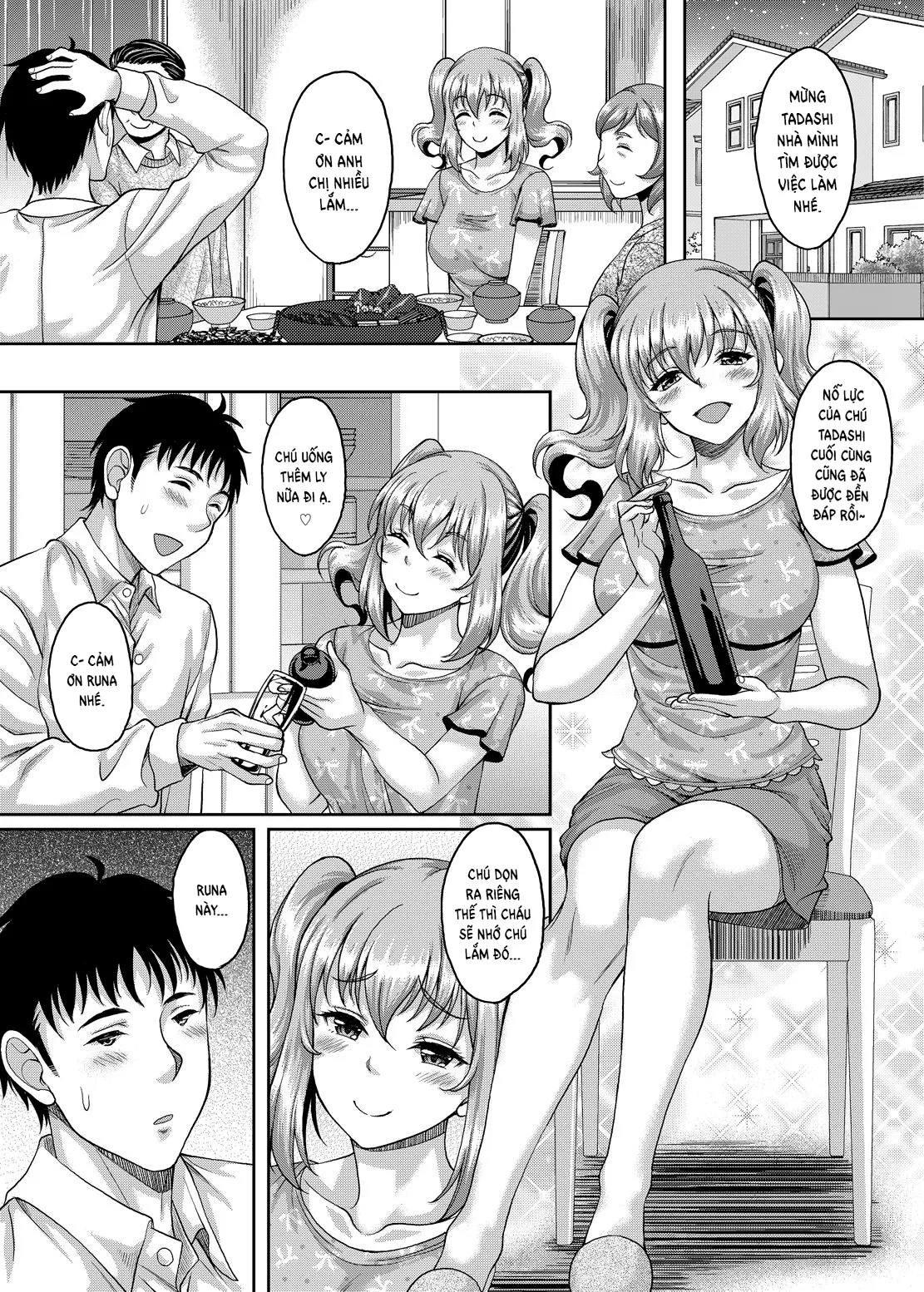 HentaiVN.net - Ảnh 6 - Những đứa cháu JK đều ngực to như này sao? [Loli-gao Kyonyuu JK no Meikko ga Iru Fuuzoku ga Arutte Hontou desu ka; Is it true that there is a custom that there is a loli-faced niece big breasted JK?] - Chap 2