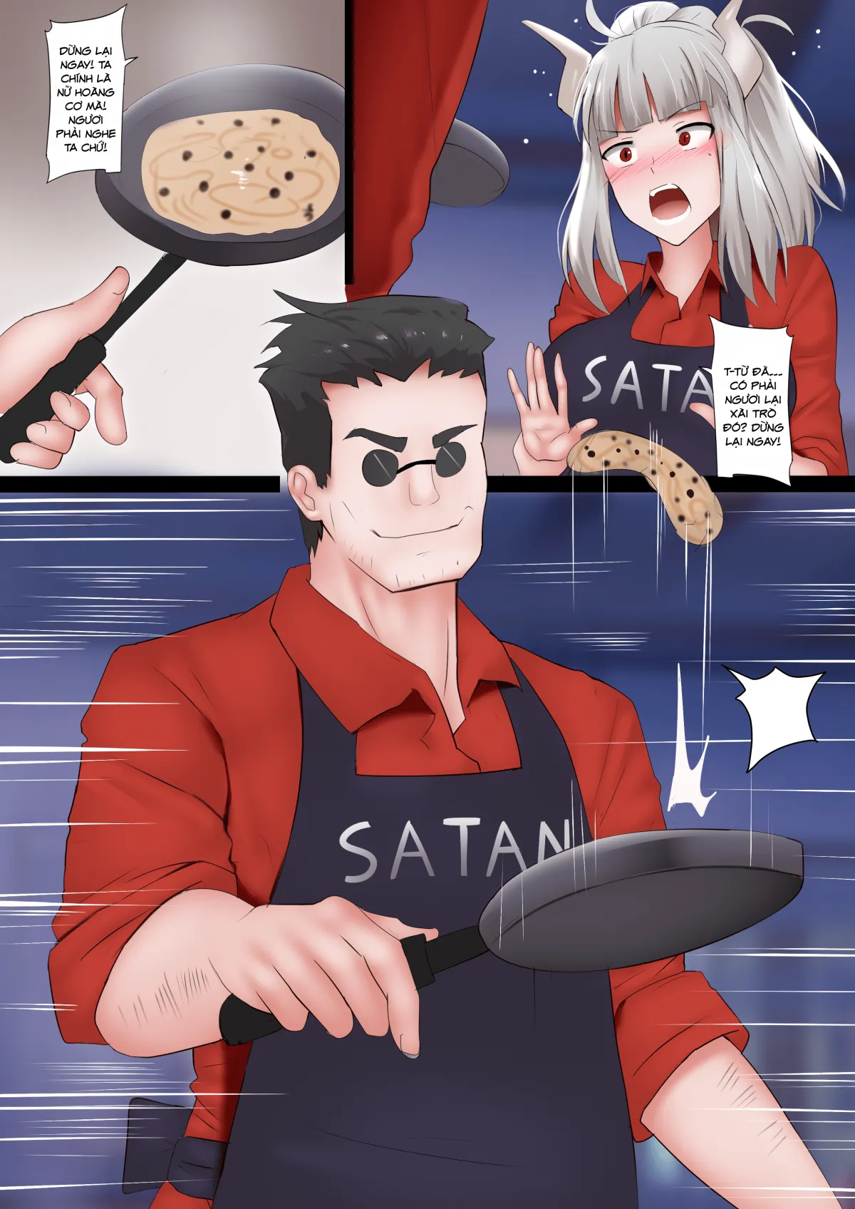 HentaiVN.net - Ảnh 5 - Pancakes Challenge - 75h xuống lỗ