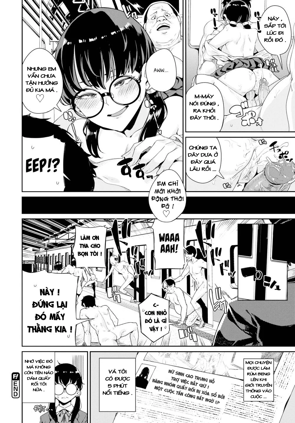 HentaiVN.net - Ảnh 21 - Cách đối phó lũ quấy rối [Tips Against Molesters] - Oneshot
