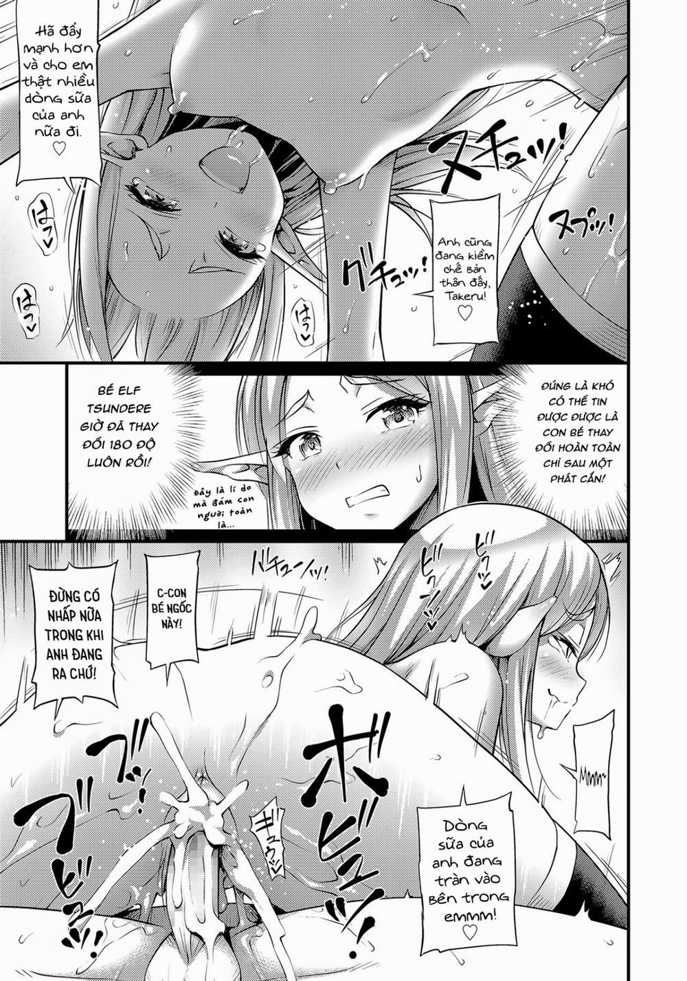 HentaiVN.net - Ảnh 9 - Tôi Cứu Được Một Bé Elf Loli Ở Thế Giới Khác Ep.100 [Isekai de Loli Elf Tasuketara Kou Natta; I Saved a Loli Elf in Another World and This Happened Ep.100] - Oneshot