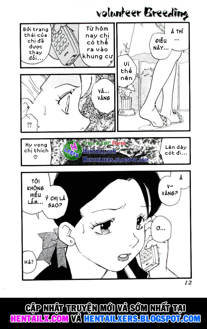 HentaiVN.net - Ảnh 12 - Volunteer Breeding - Chap 1
