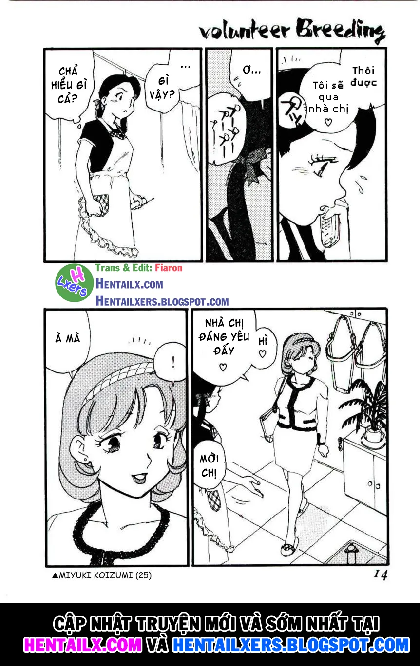 HentaiVN.net - Ảnh 14 - Volunteer Breeding - Chap 1