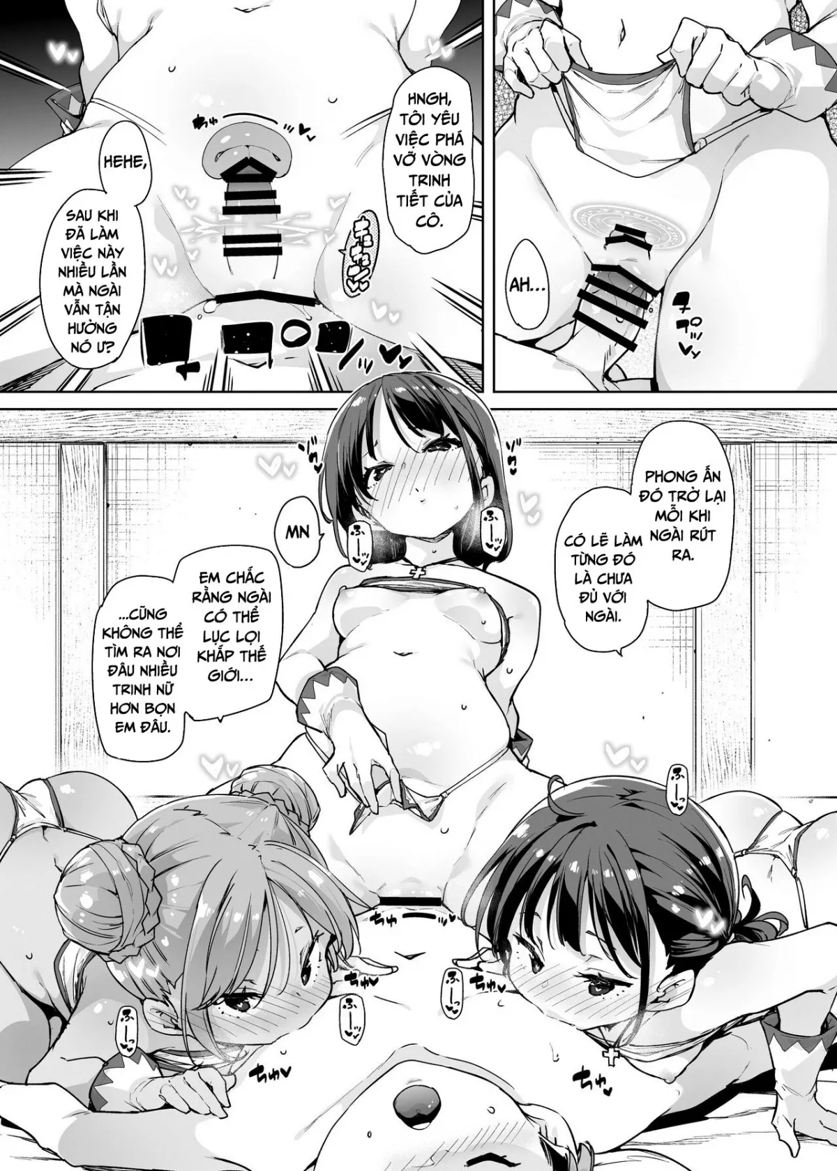 HentaiVN.net - Ảnh 12 - Do H Shiro Mahoutsukai Sannin Tsurete Tabi ga Shitai - Oneshot