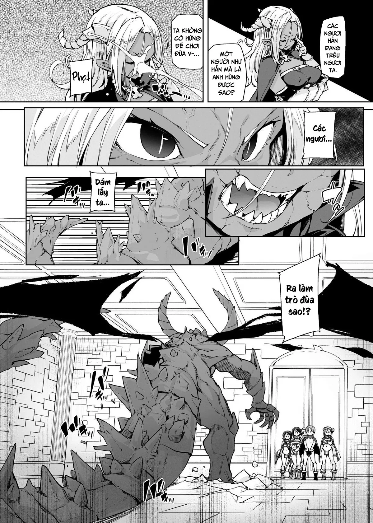 HentaiVN.net - Ảnh 33 - Do H Shiro Mahoutsukai Sannin Tsurete Tabi ga Shitai - Oneshot