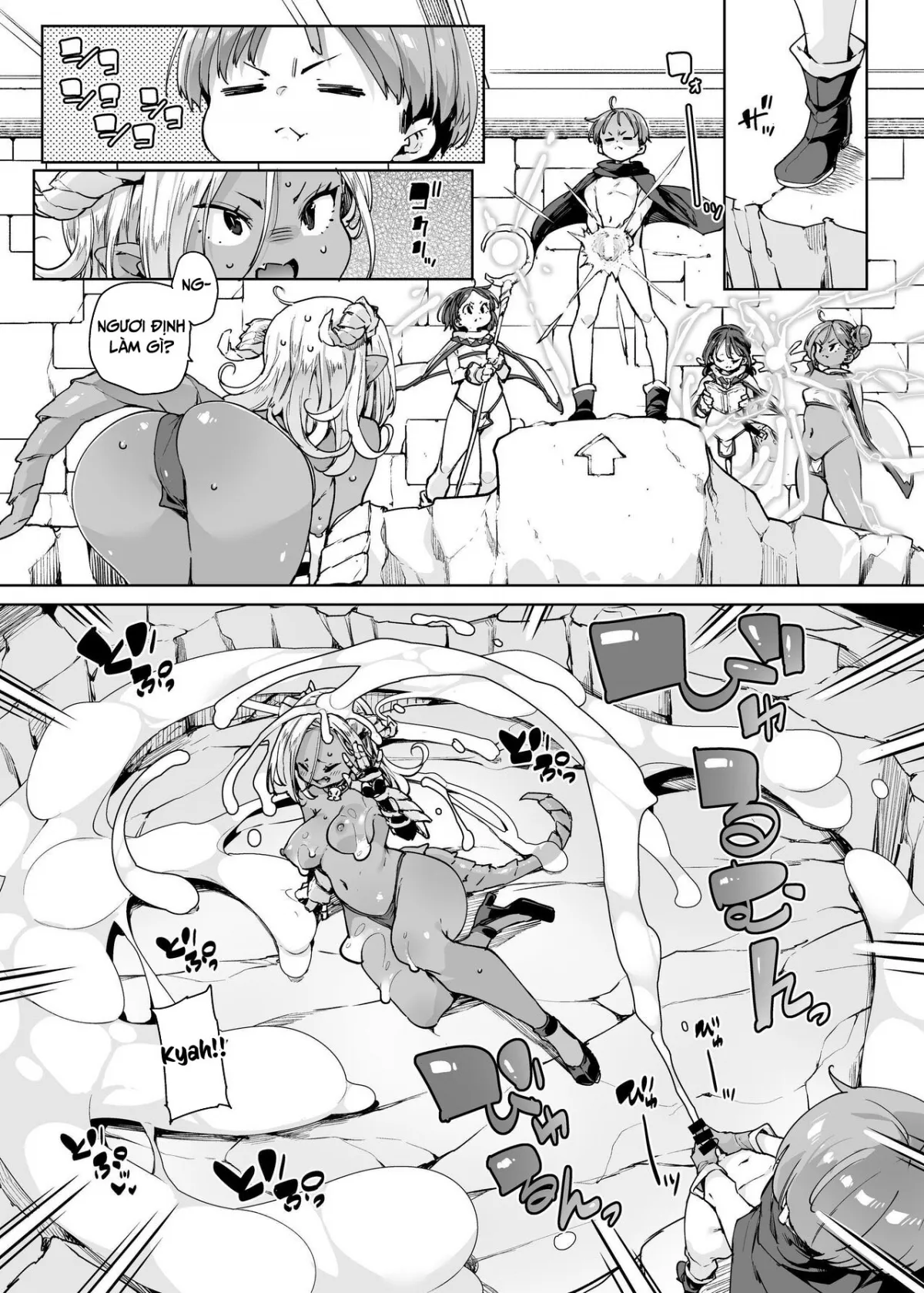 HentaiVN.net - Ảnh 36 - Do H Shiro Mahoutsukai Sannin Tsurete Tabi ga Shitai - Oneshot