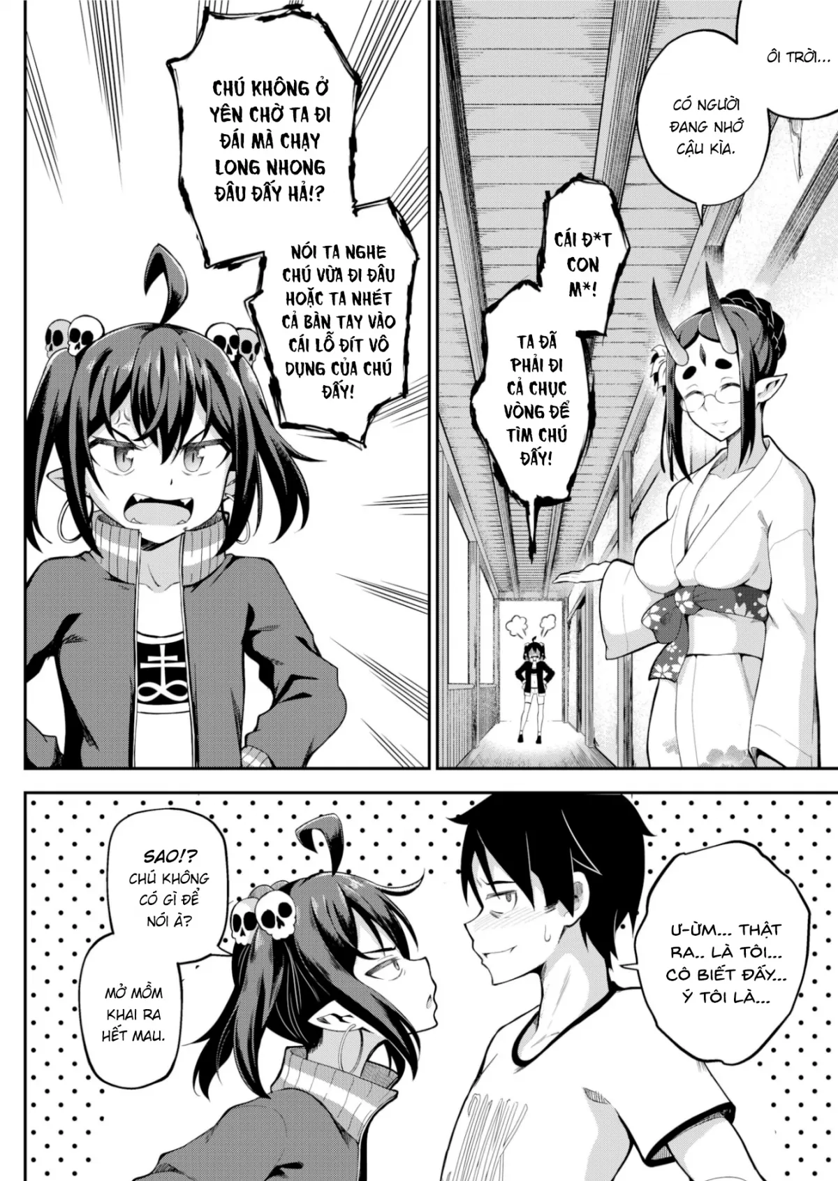 HentaiVN.net - Ảnh 16 - Lời tiên tri của HẮC NGUYỆT [Black Moon Prophecy] - Chap 3