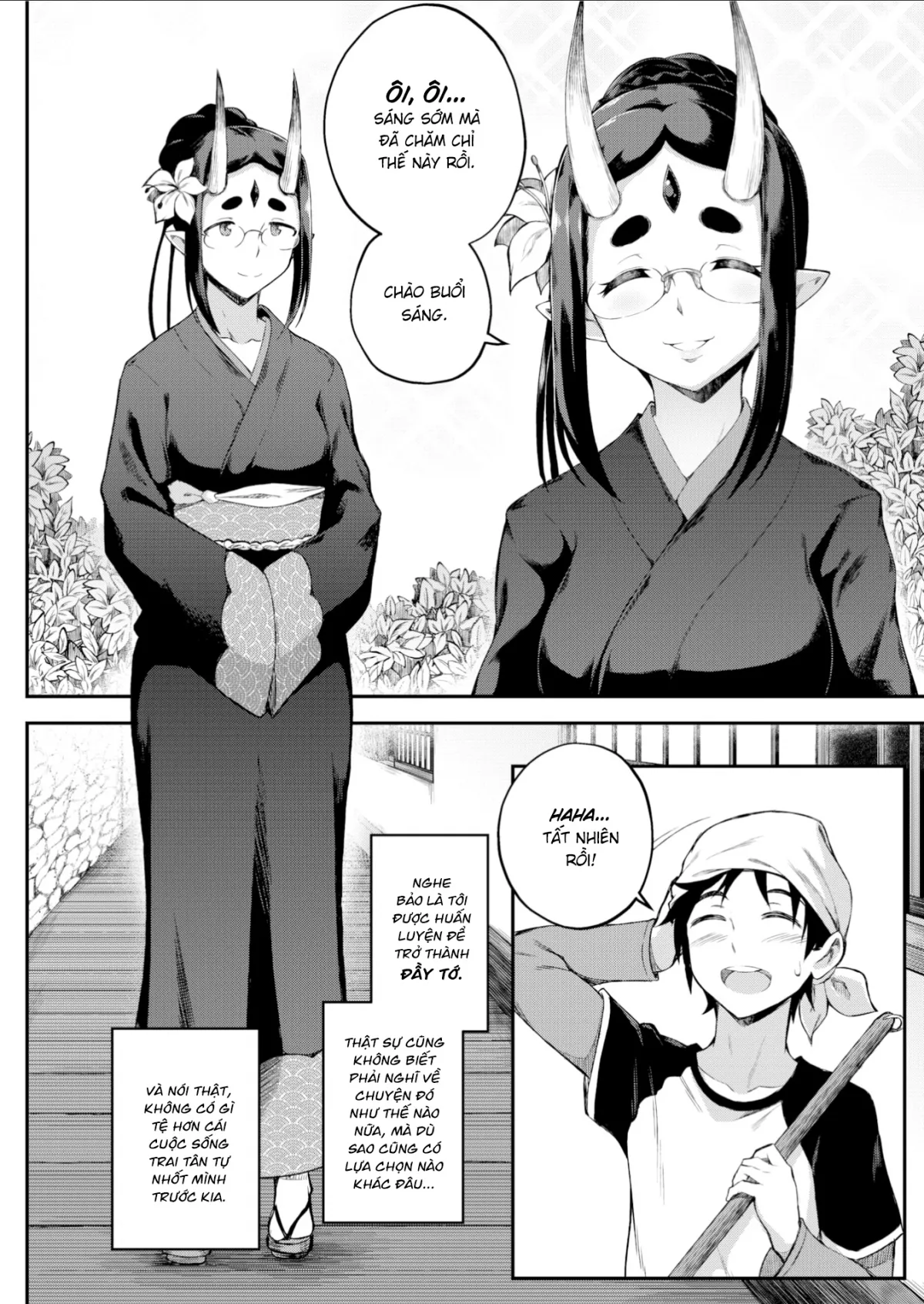 HentaiVN.net - Ảnh 10 - Lời tiên tri của HẮC NGUYỆT [Black Moon Prophecy] - Chap 4