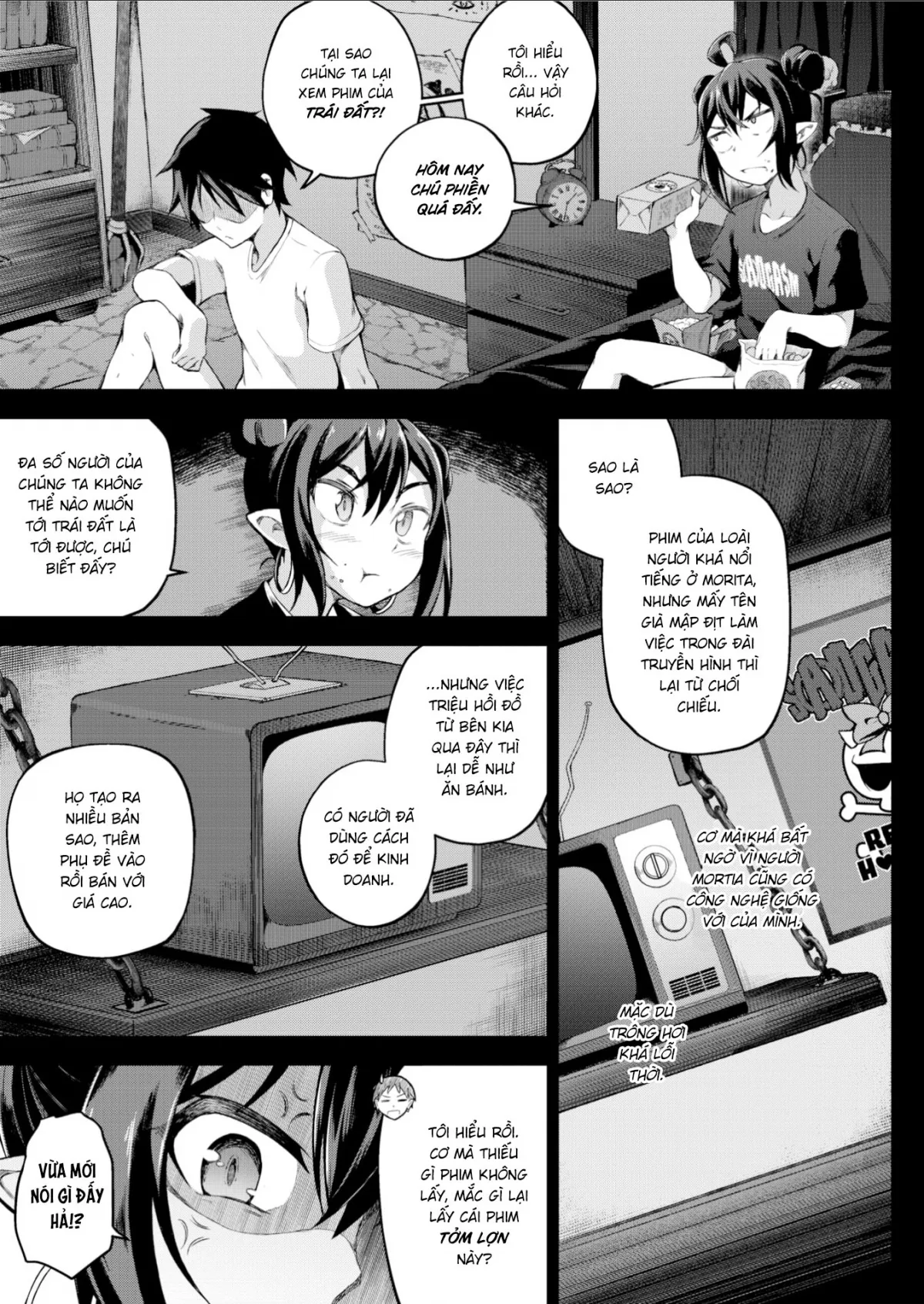 HentaiVN.net - Ảnh 13 - Lời tiên tri của HẮC NGUYỆT [Black Moon Prophecy] - Chap 4