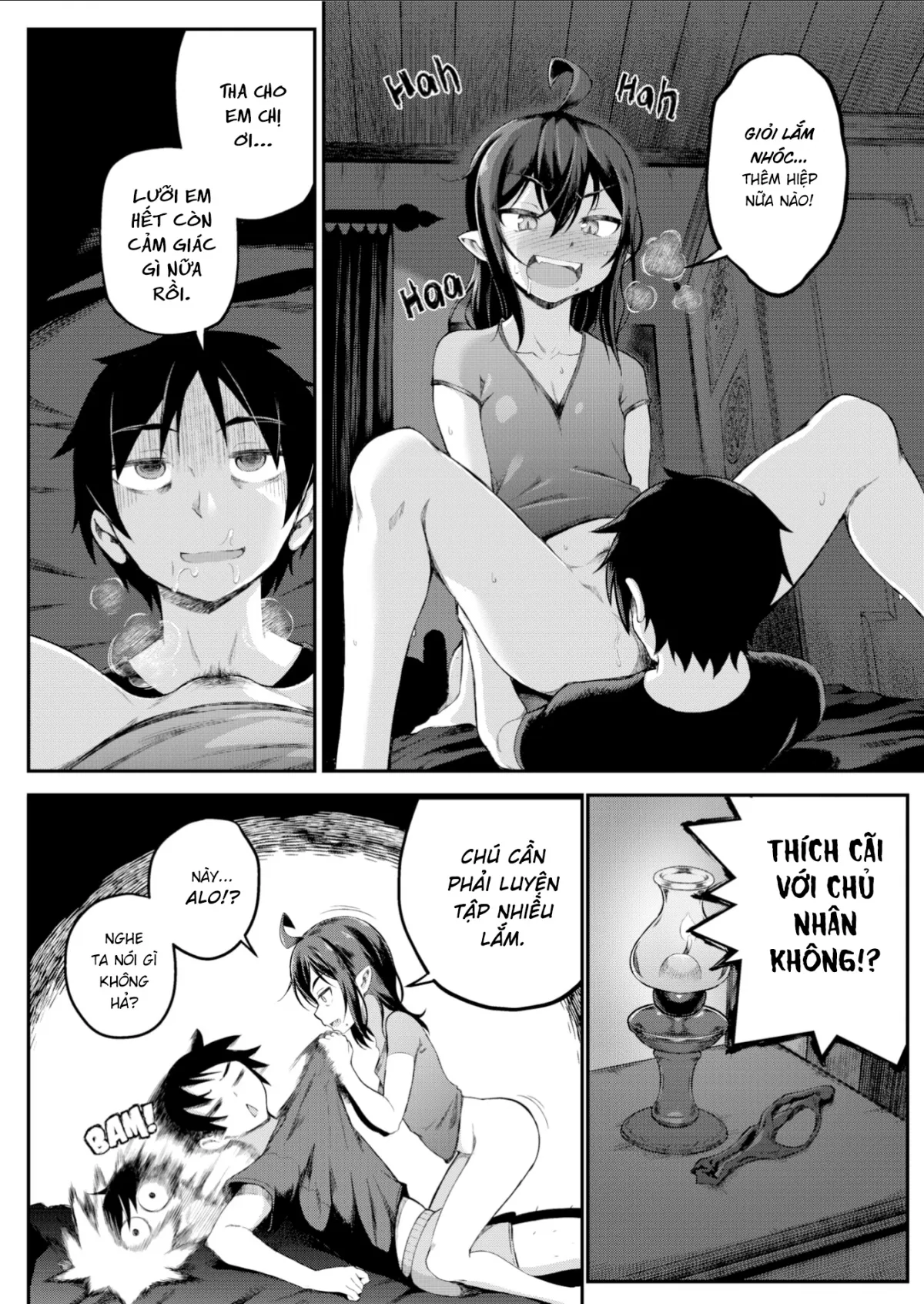 HentaiVN.net - Ảnh 4 - Lời tiên tri của HẮC NGUYỆT [Black Moon Prophecy] - Chap 4